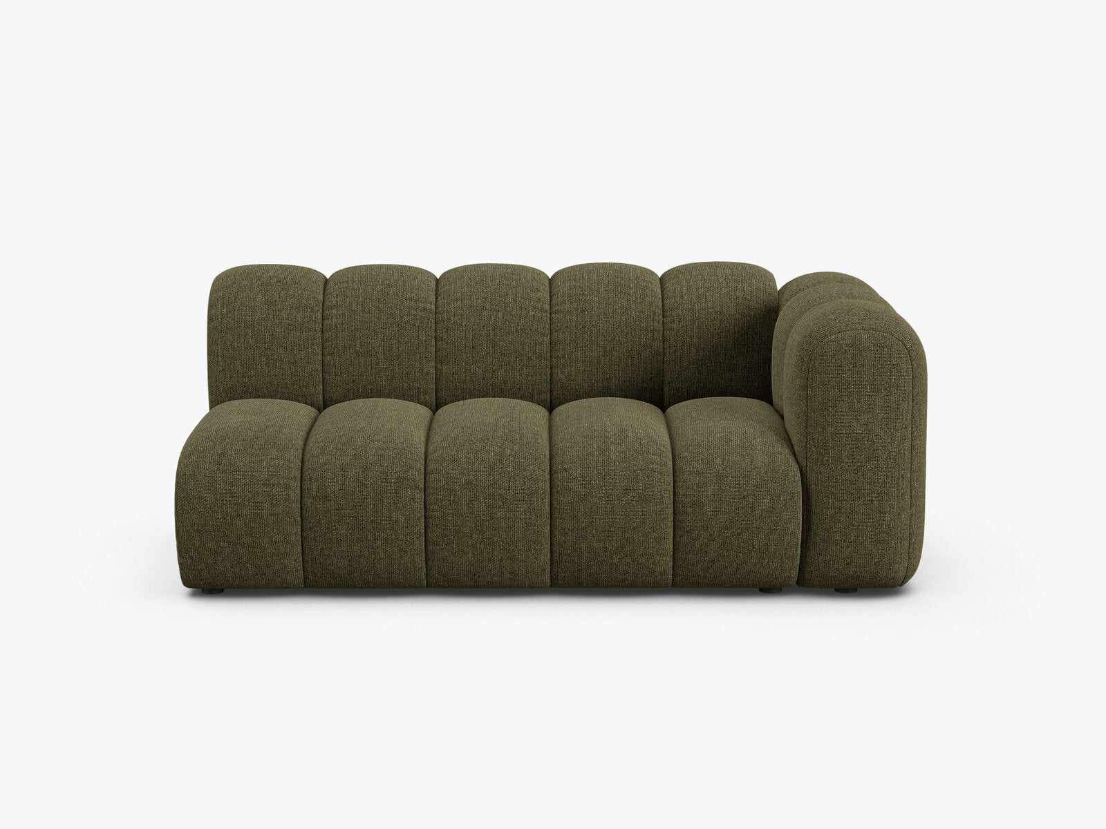 Micadoni Modul Lupine 3-Sitzer Chenille Eden Grün Rechts