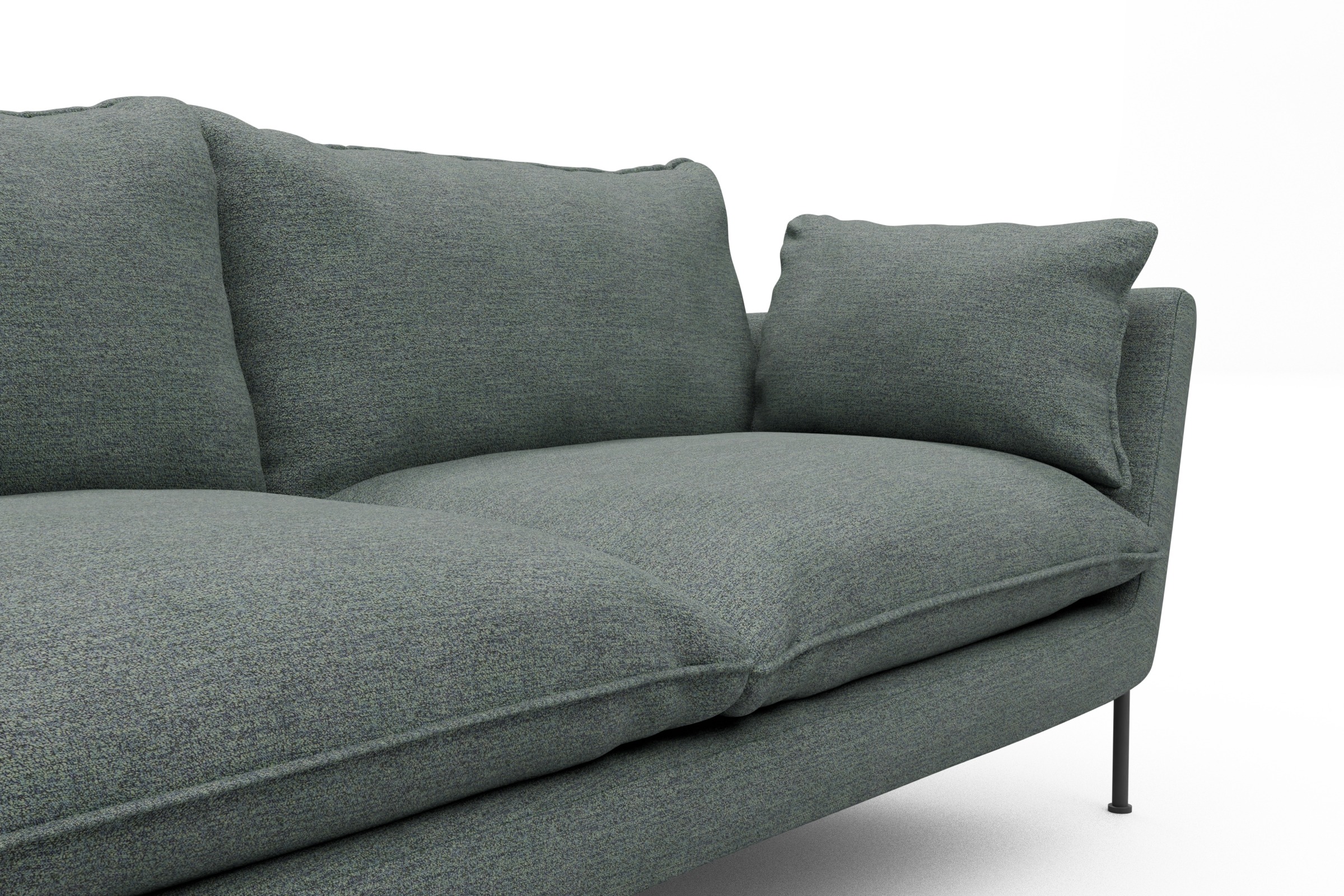 Sofa Anton PREMIUM 2-Sitzer Carreno-Ice-Blue
