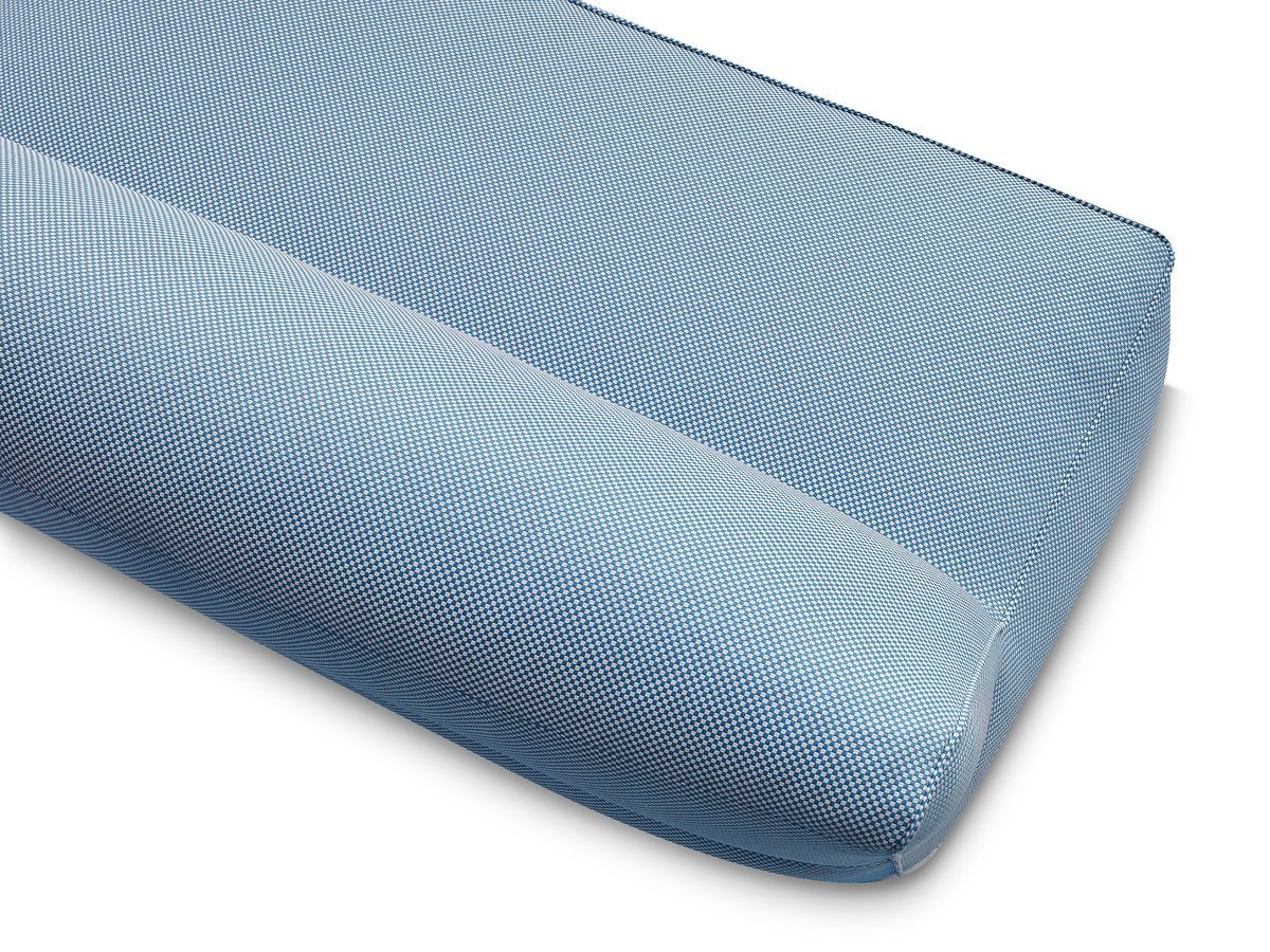 Bobochic Riviera Sofamodul 2-Sitzer Melange-Stoff Dunkelblau