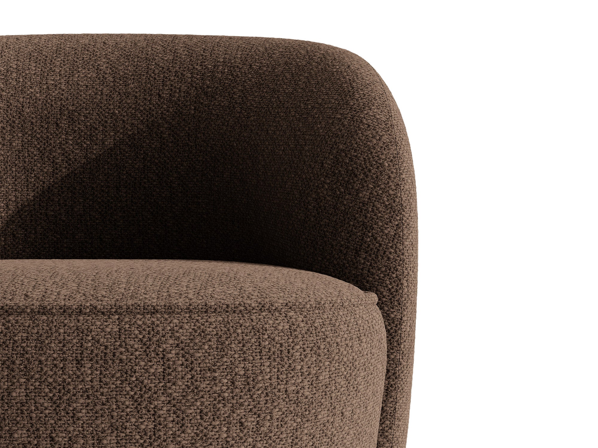 Micadoni Jonas Drehbarer Sessel Chenille Cover Me Graubraun