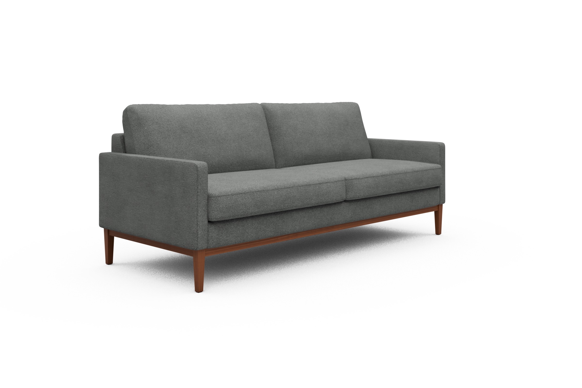 Sofa Bodo 3-Sitzer Boucle-Ash-Grey