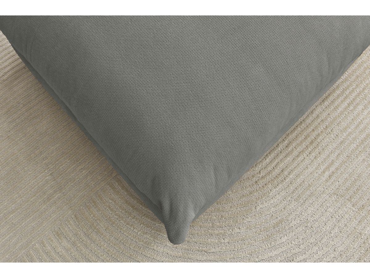 Bobochic Ernest Pouf Stoff Dunkelgrau