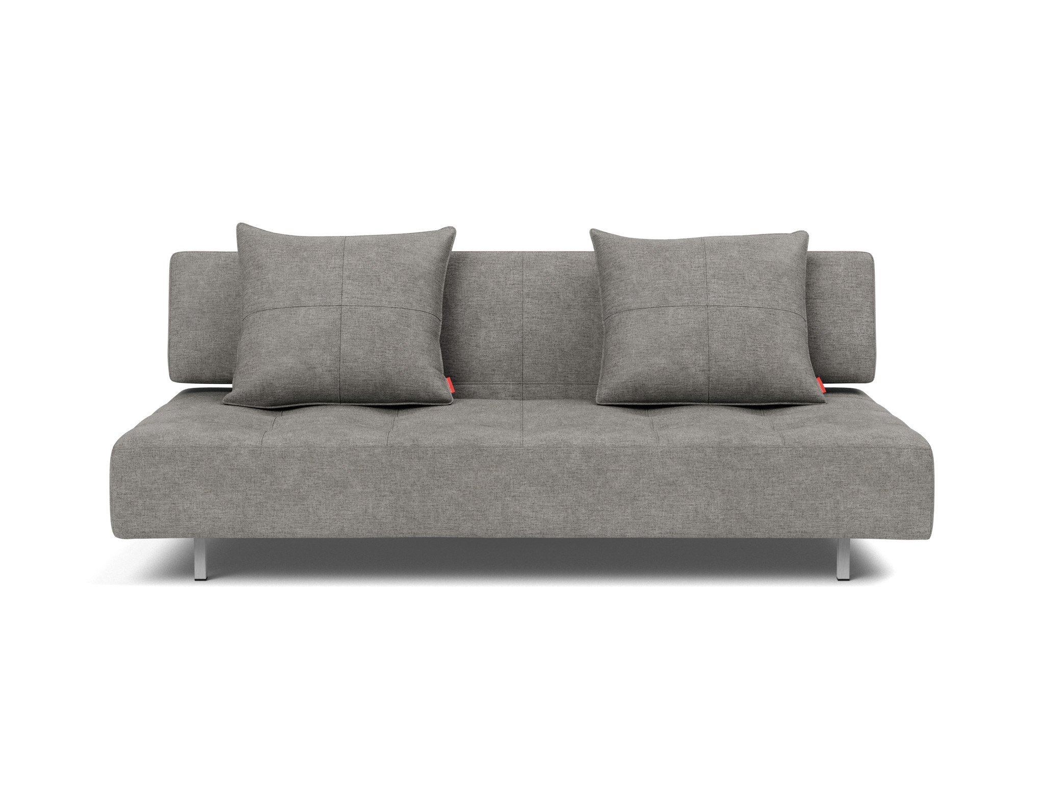 Schlafsofa Long Horn D.E.L. Flachgewebe Avella 282-Warm-Grey