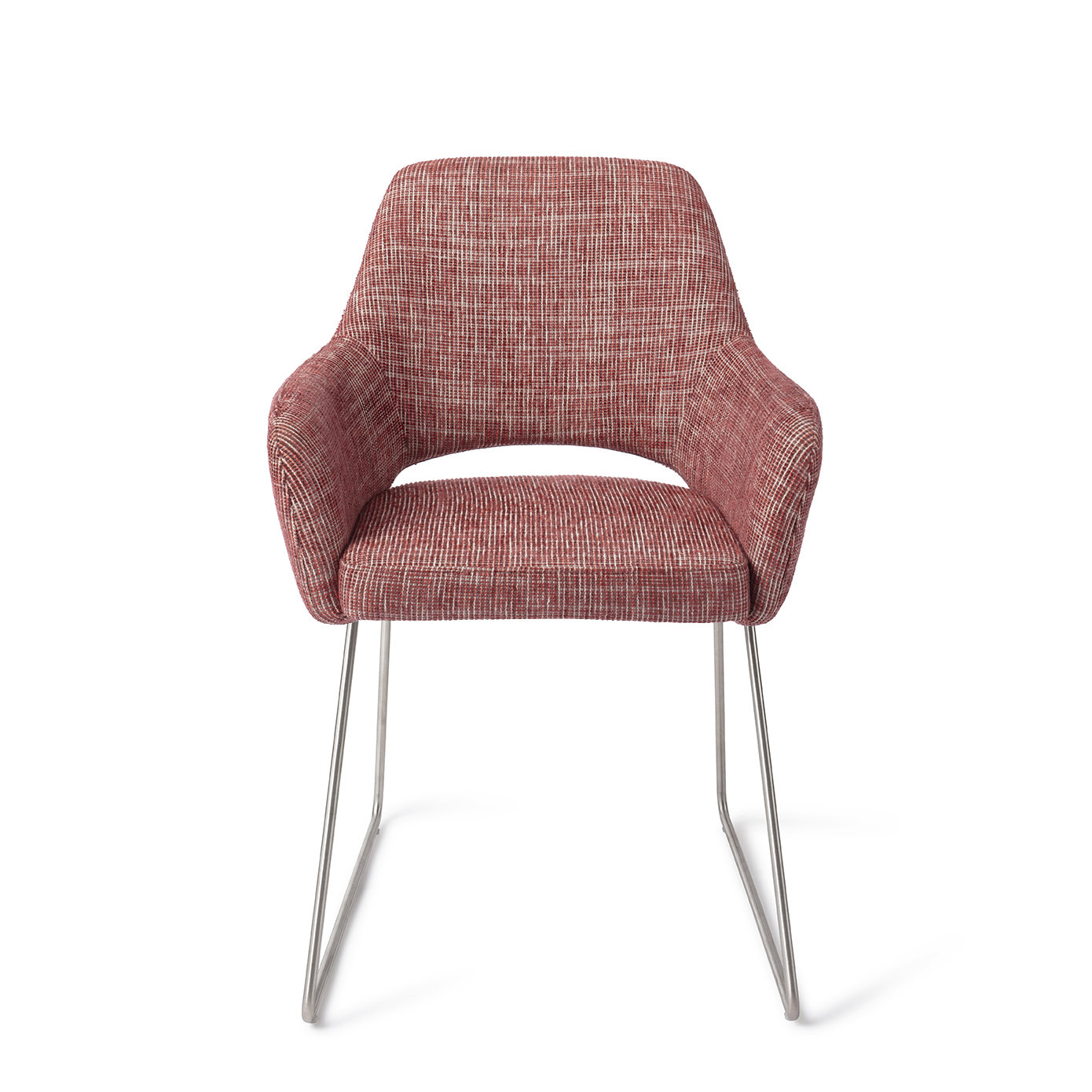 Jesper Home Esszimmerstuhl Yanai Berry Bars Slide Stahl