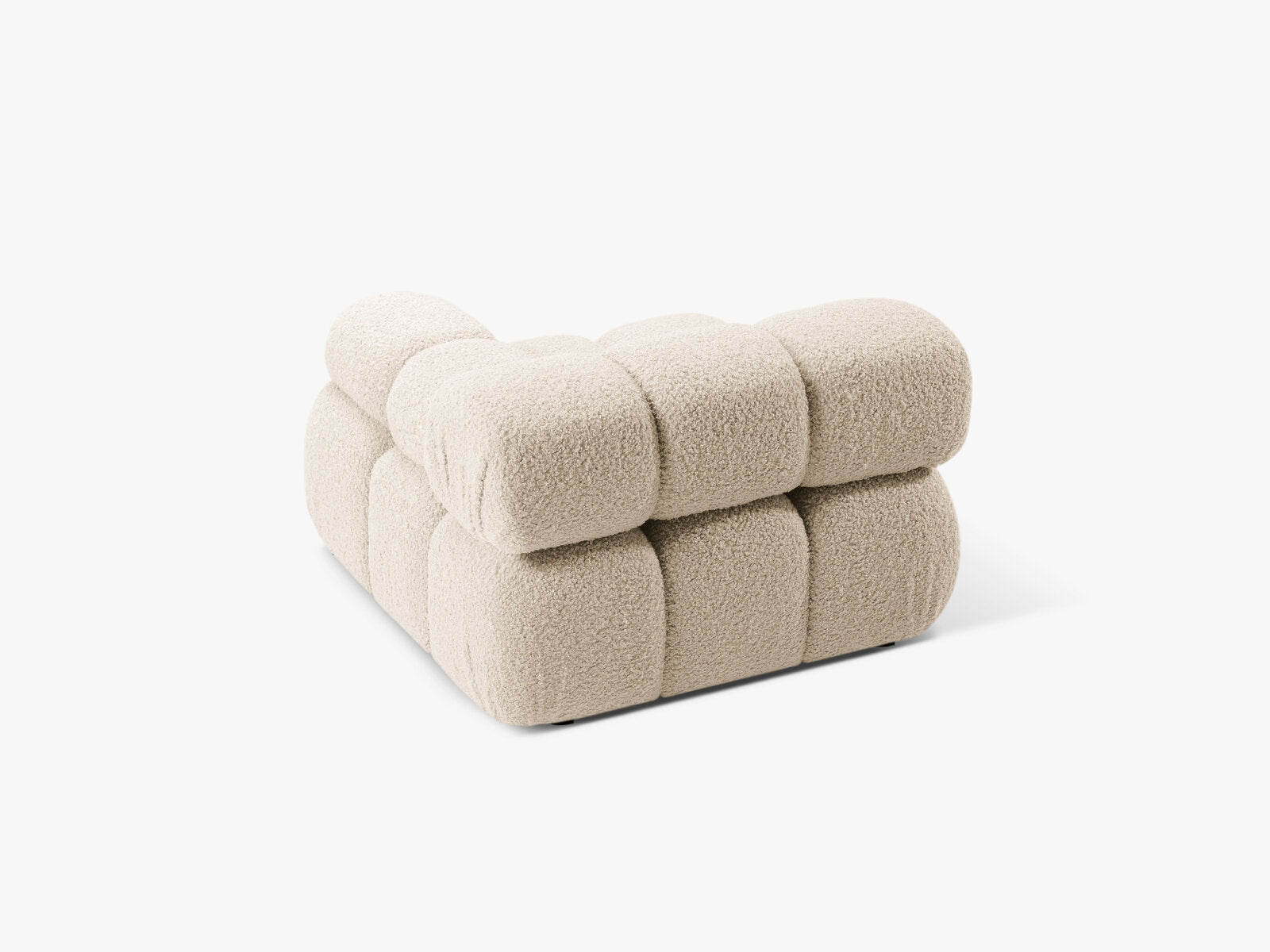 Micadoni Eckmodul Bellis Rechts Boucle Rolf Helles Beige