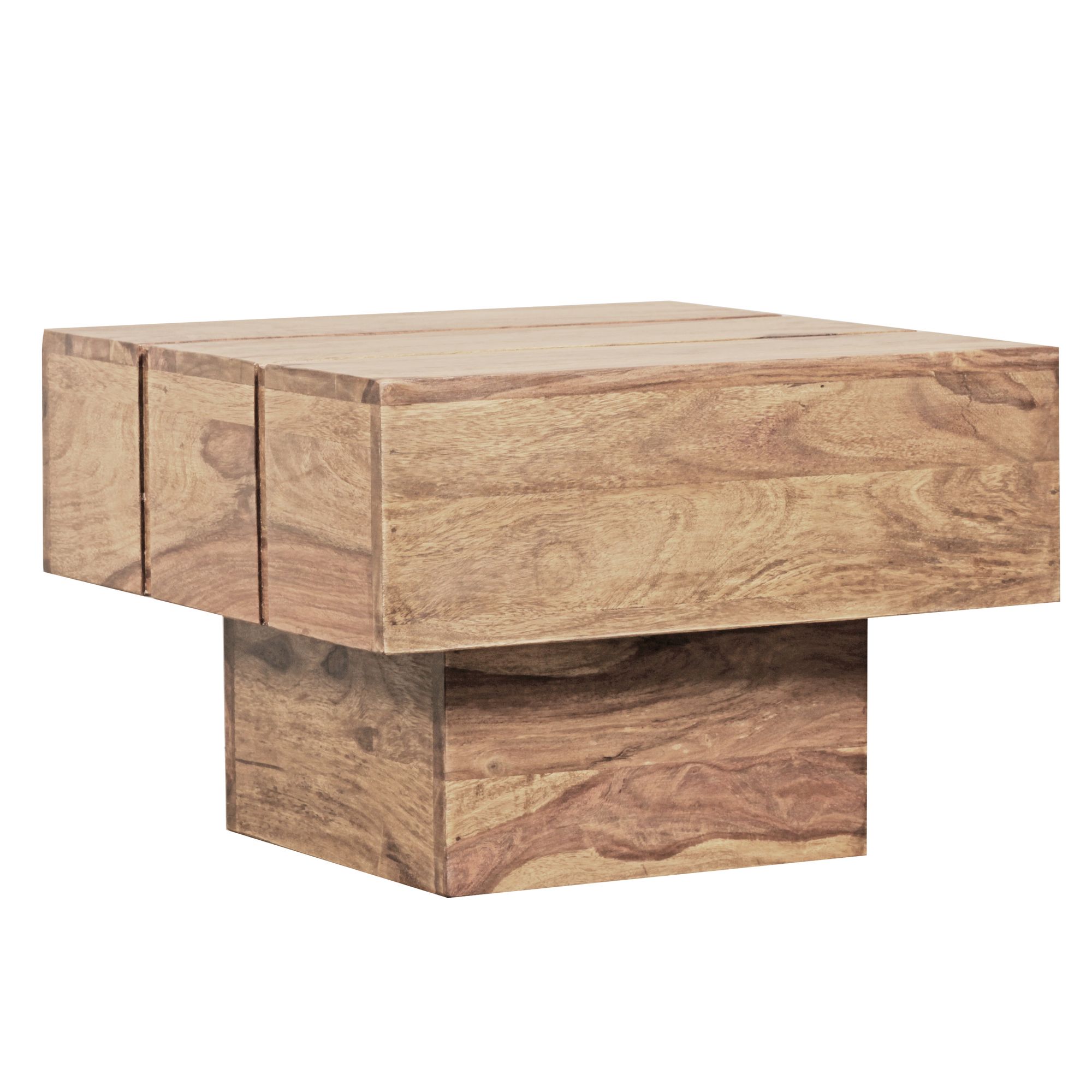 Beistelltisch Leirvik Akazie Massivholz 44 × 44 × 30 cm
