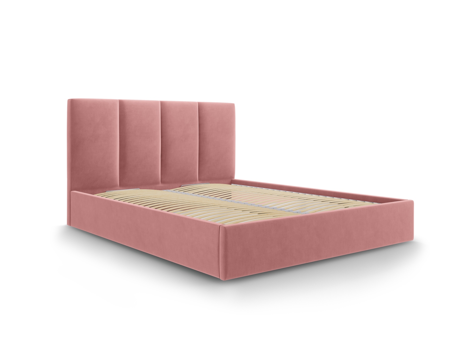 Micadoni Bett Pyla Samt Rosa 140x200