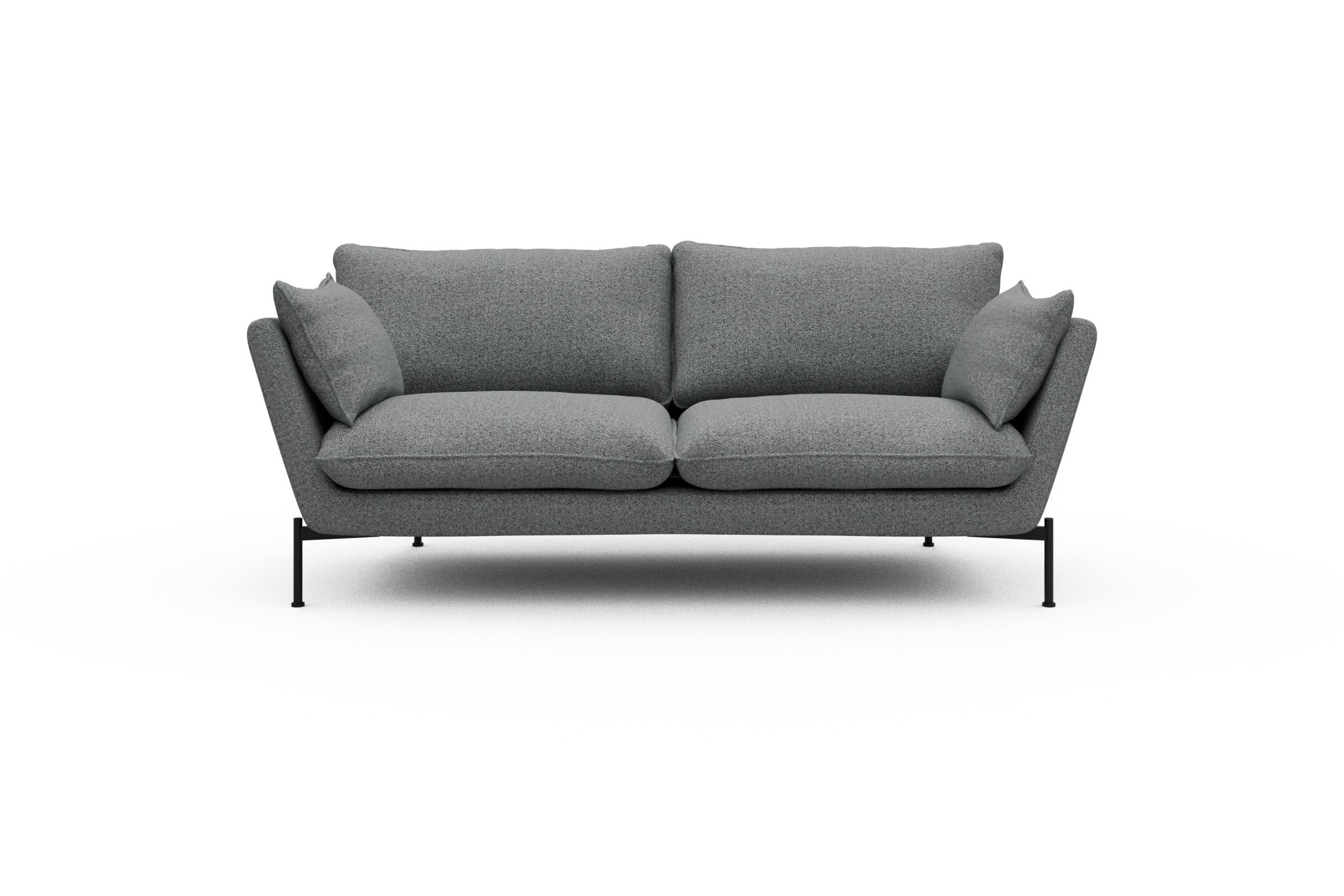 Skandi Home Sofa Anton 2-Sitzer Aivi-Gravet-Grey moebelfaktor
