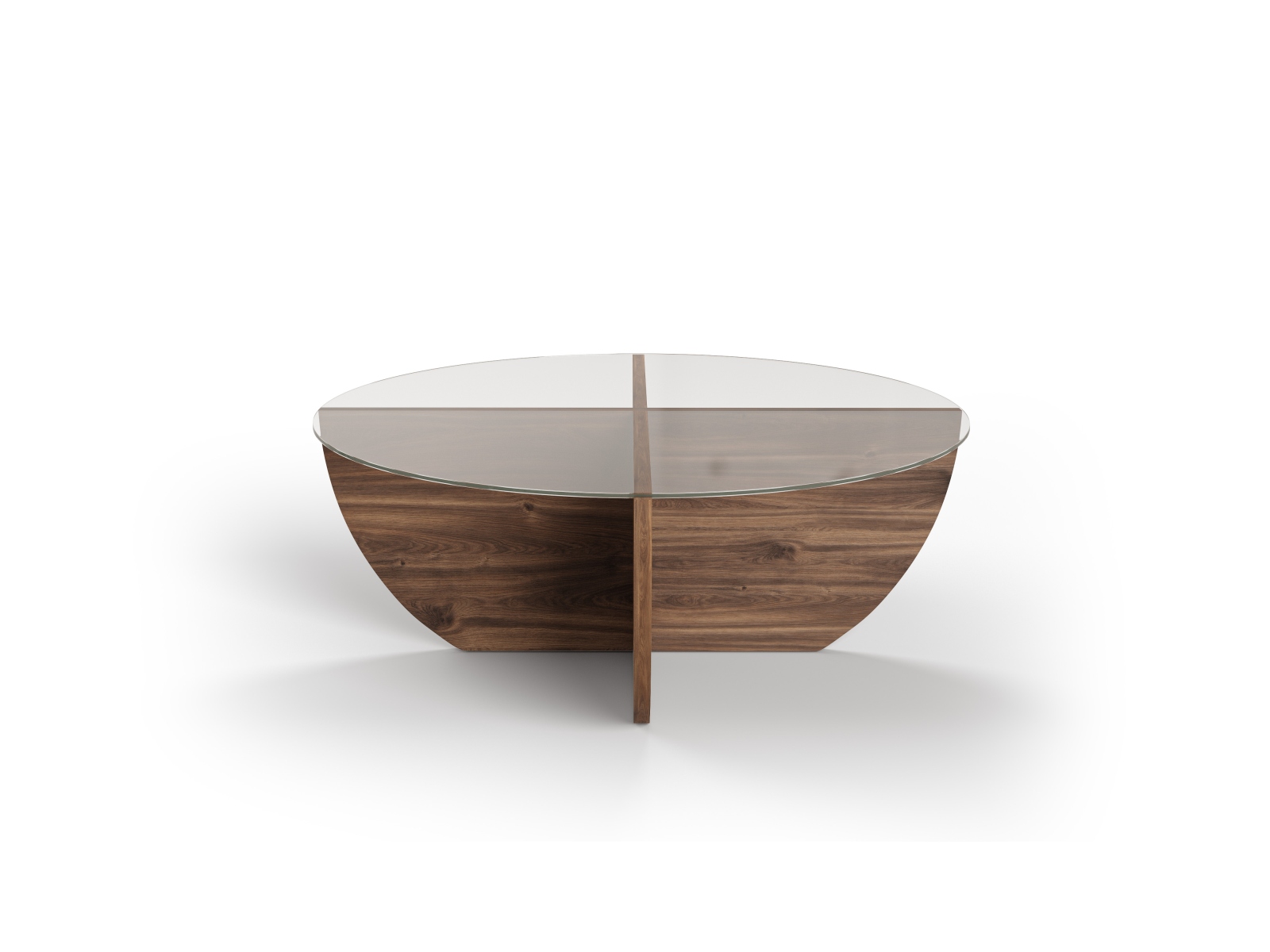 Micadoni Glas Couchtisch Astrid