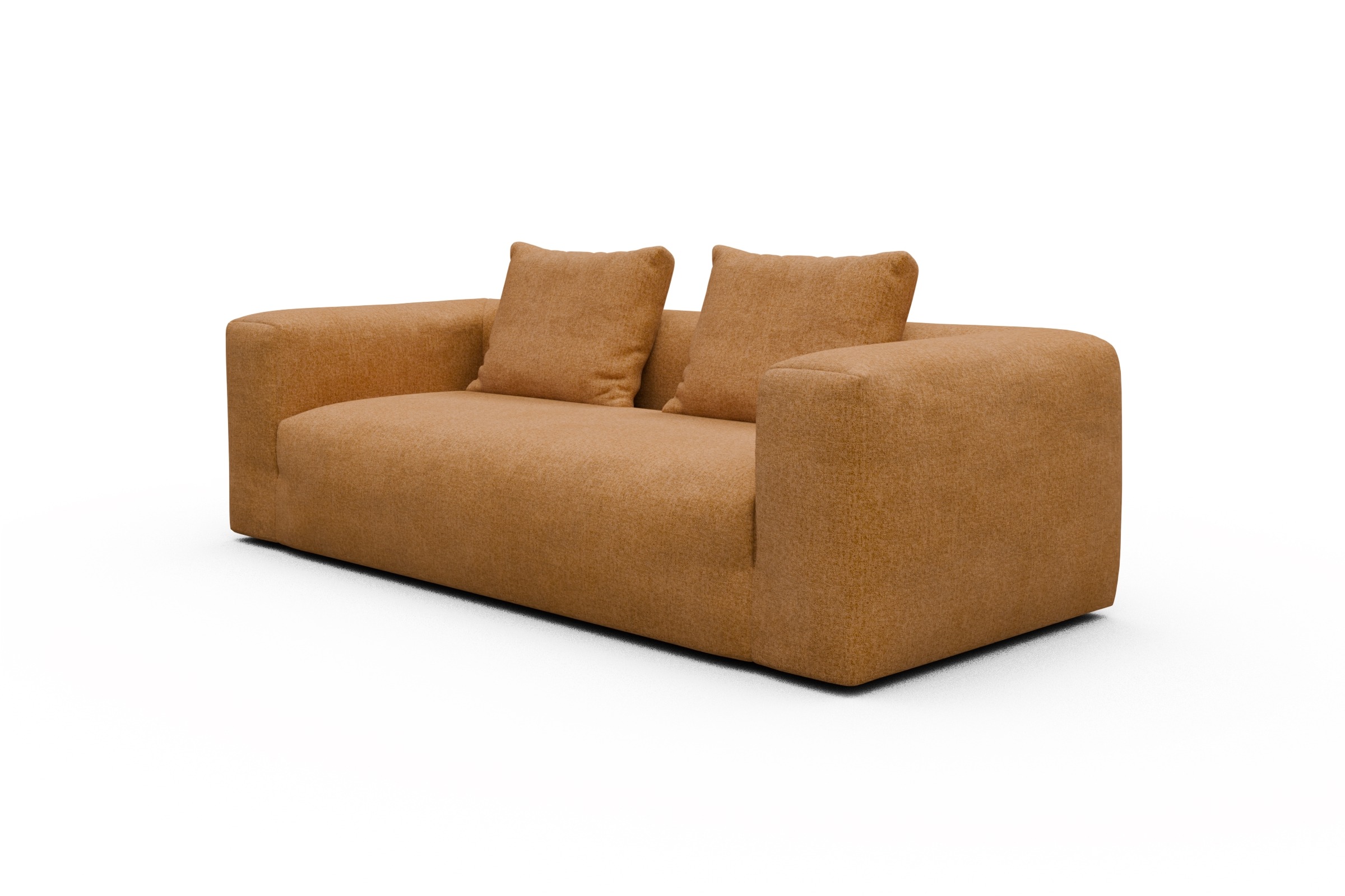 Sofa Fred 3-Sitzer Casone-Warm-Yellow
