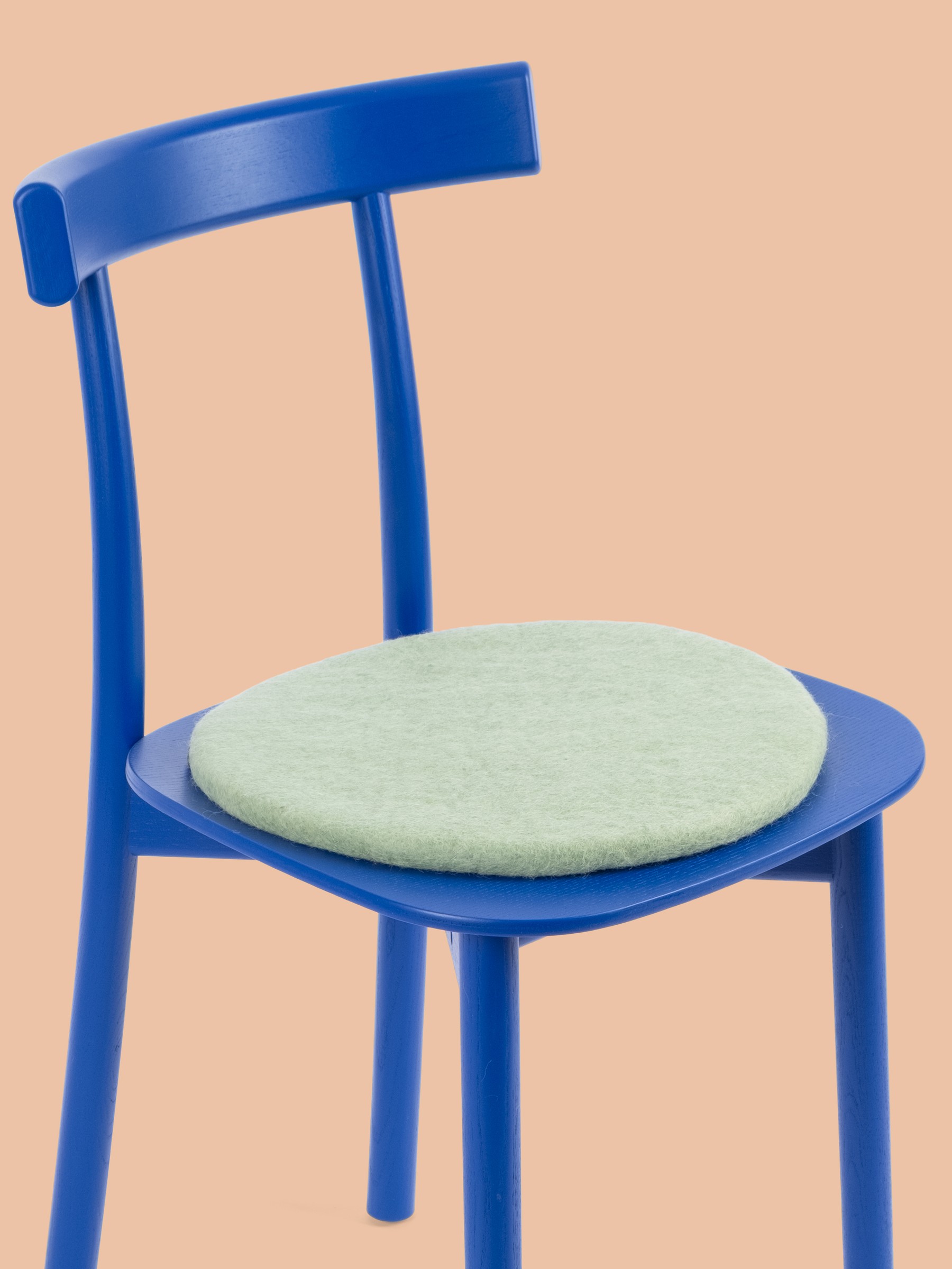 myfelt Lasse Filz-Sitzauflage Hellgrün Ø 36 cm