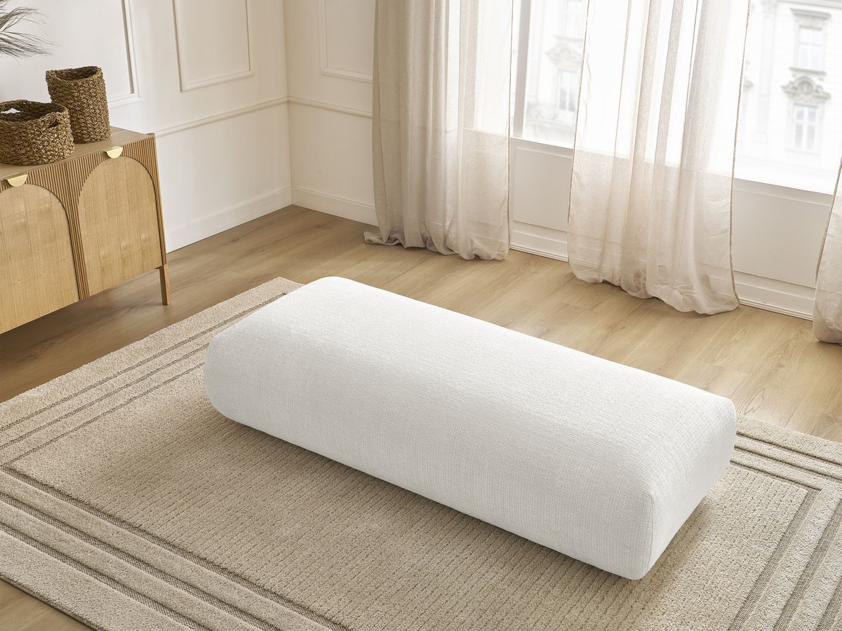 Bobochic Sirius Sofa Strukturstoff Weiß