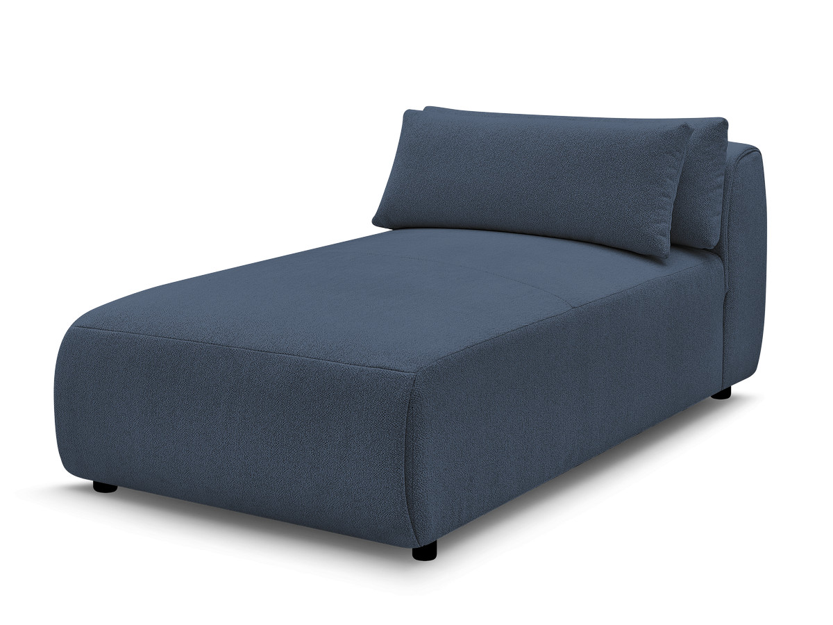 Bobochic Jana Méridienne-Modul Melange-Stoff Blau