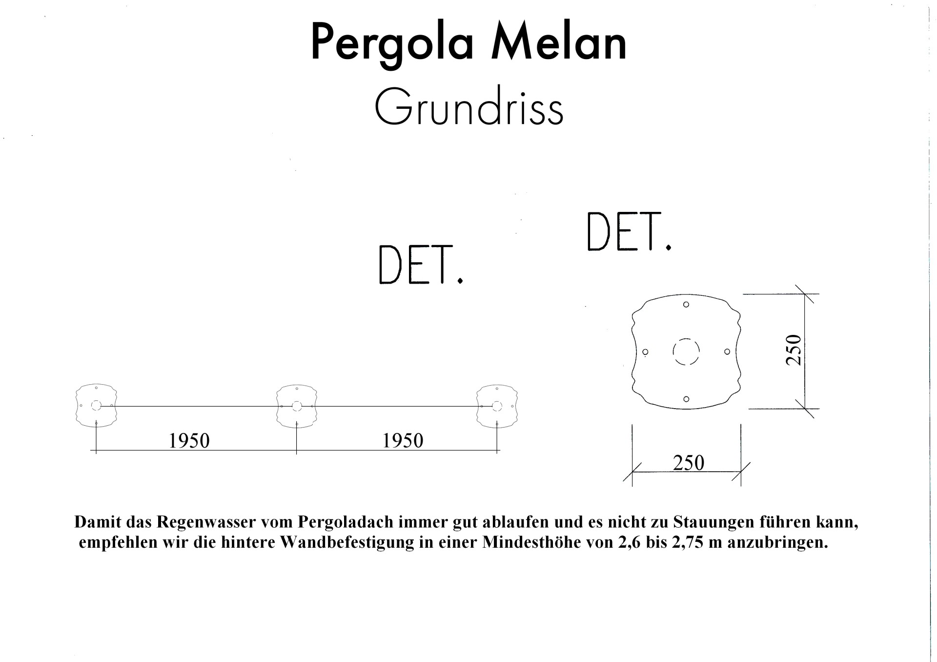 Pergola Melan