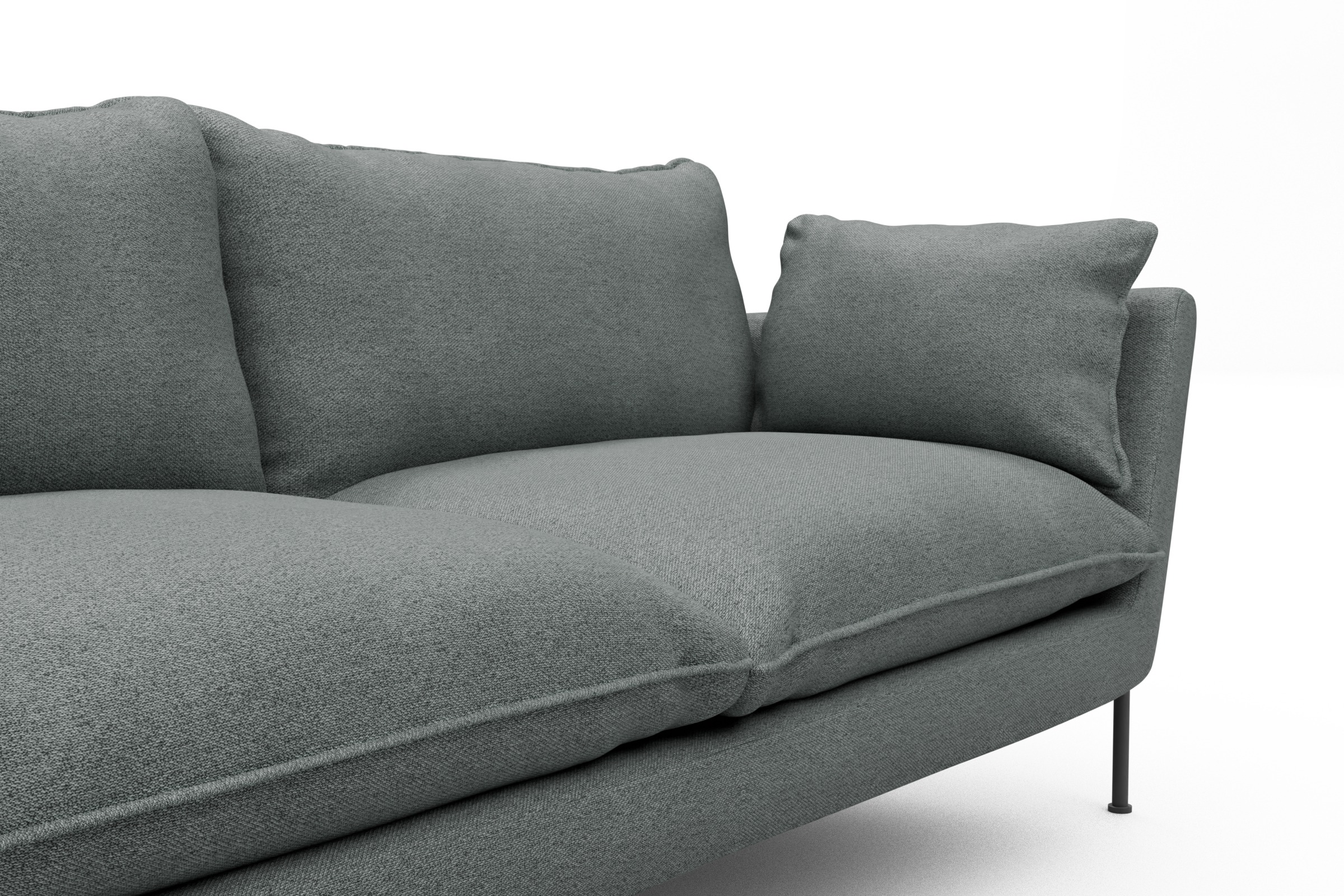 Sofa Anton PREMIUM 3-Sitzer Denari-Soft-Grey