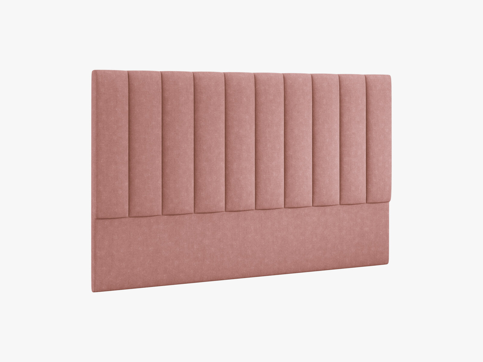 Micadoni Marl Polster-Kopfteil Strukturierter Stoff Liberty Rosa 200x120