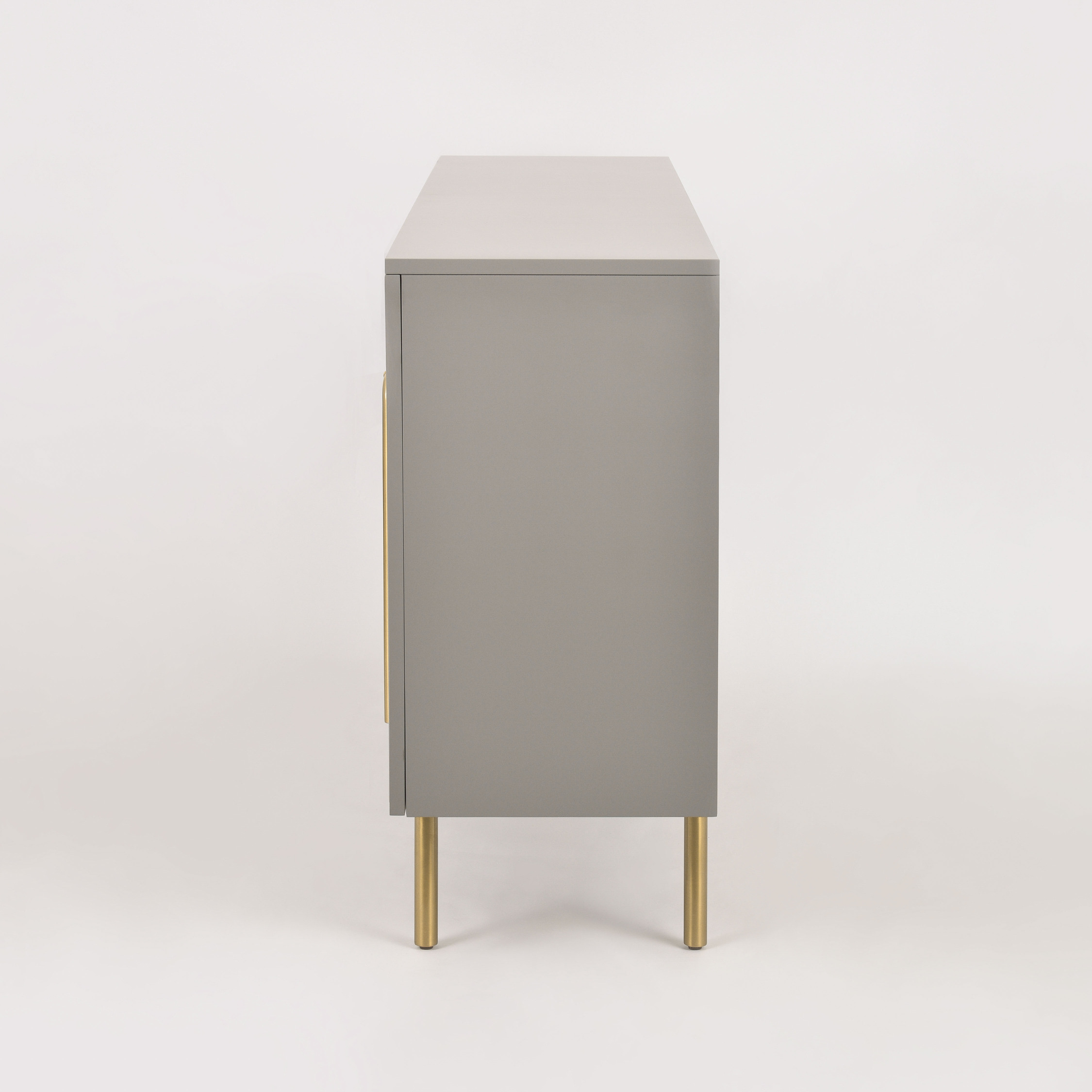 Livin Hill Sideboard Stilig, Beine Hellgrau/Goldfarben