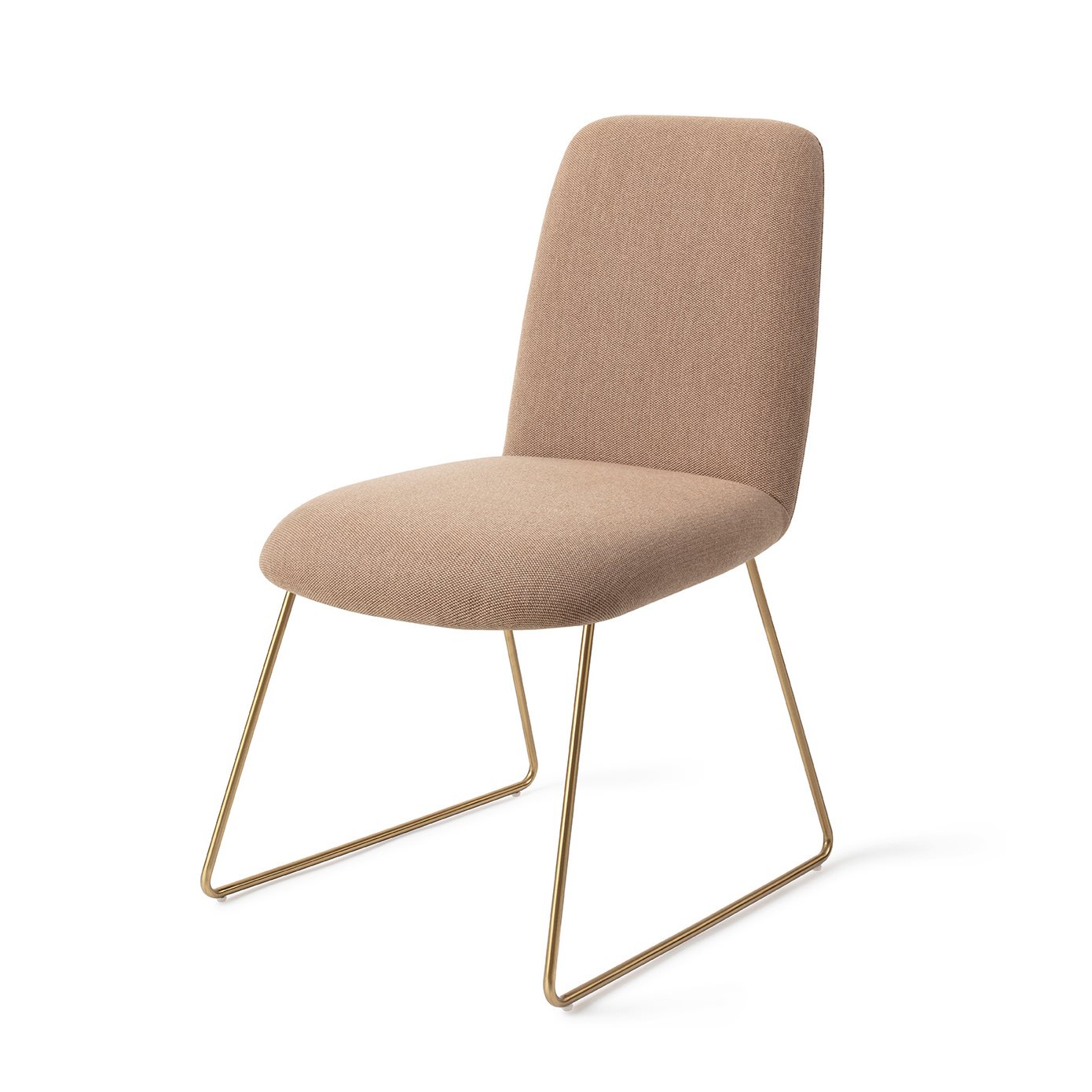Jesper Home Esszimmerstuhl Taiwa Whisper-Wheat Slide Gold