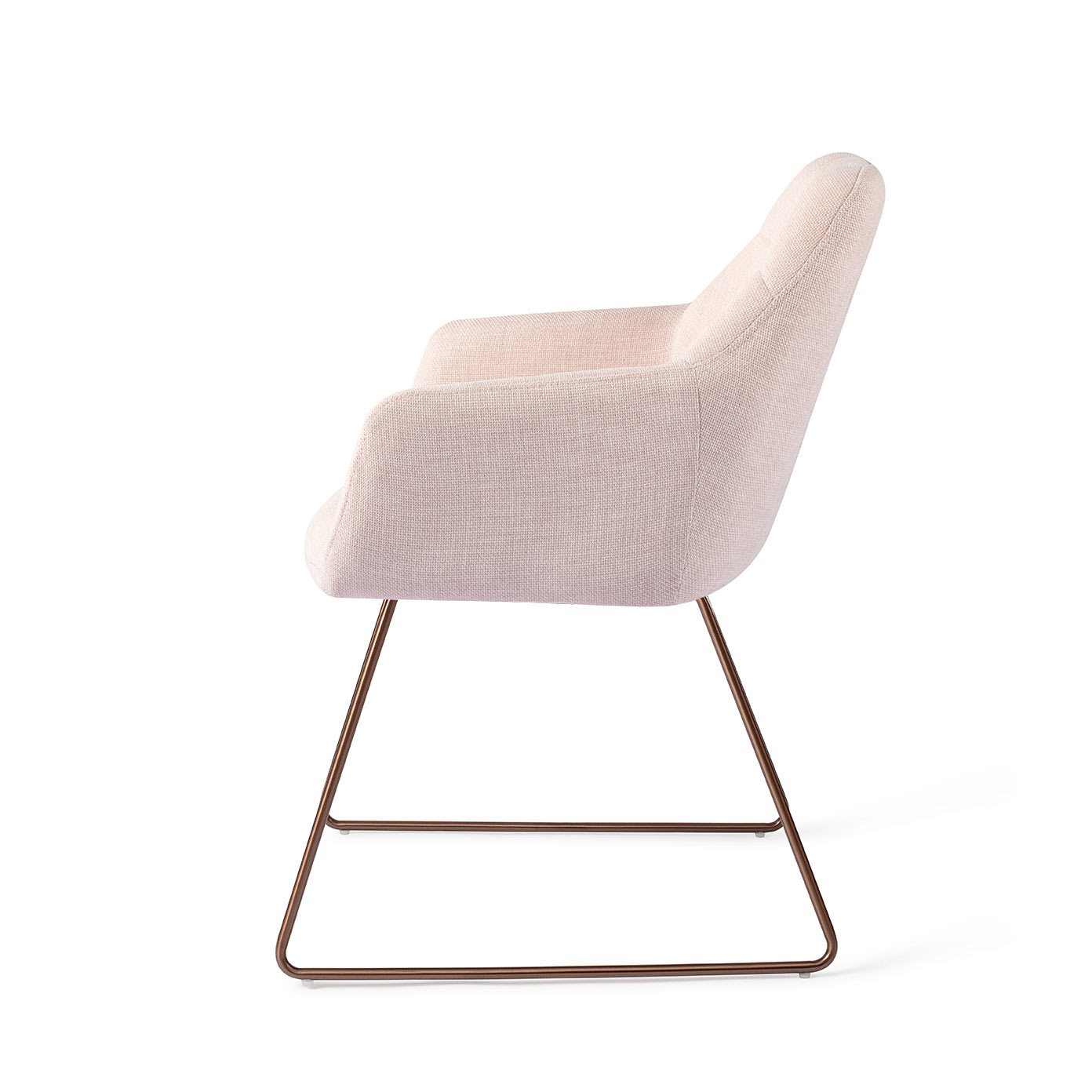 Jesper Home Esszimmerstuhl Noto Petal-Pink Slide Rosa