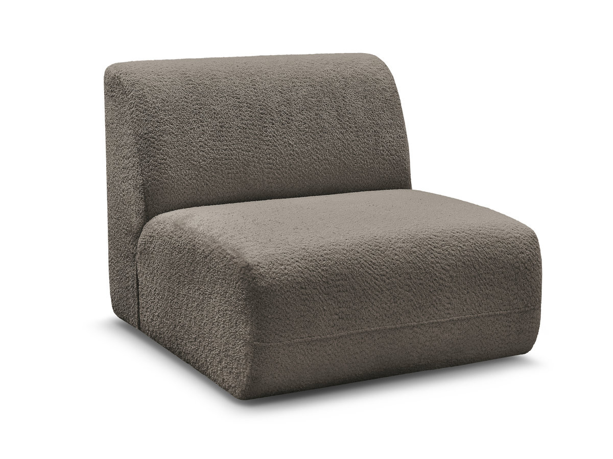 Bobochic Anda Sofamodul 1-Sitzer 84 × 103 cm Chenille Taupe