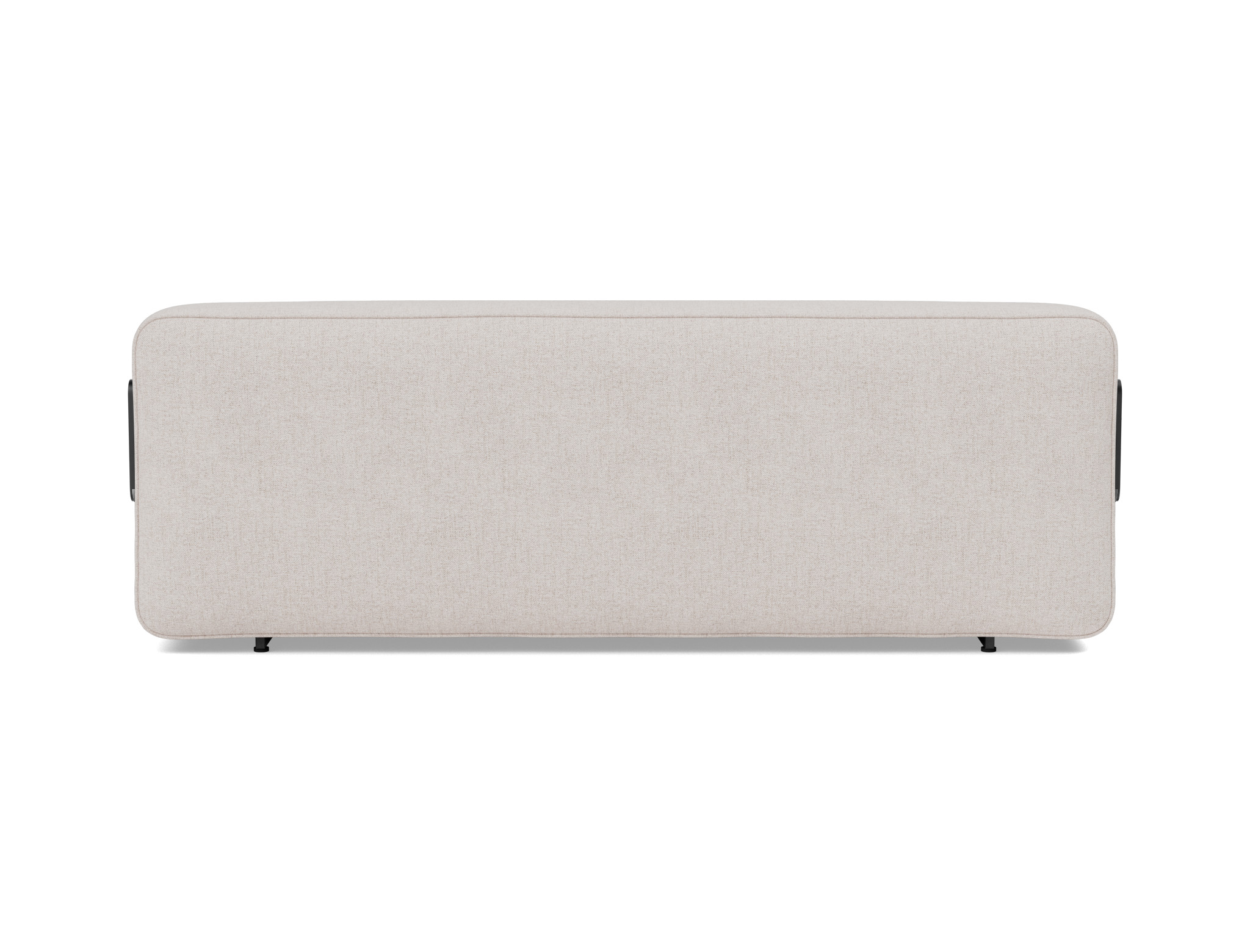 Schlafsofa Yonata Strukturierter Stoff Weda 300-Weda-Sand