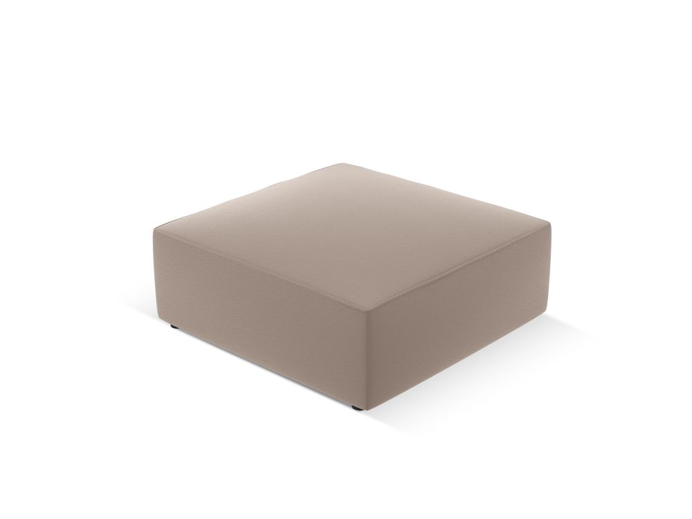 Cosmopolitan Design Pouf Siena Kunstleder Pacifico Hellbraun