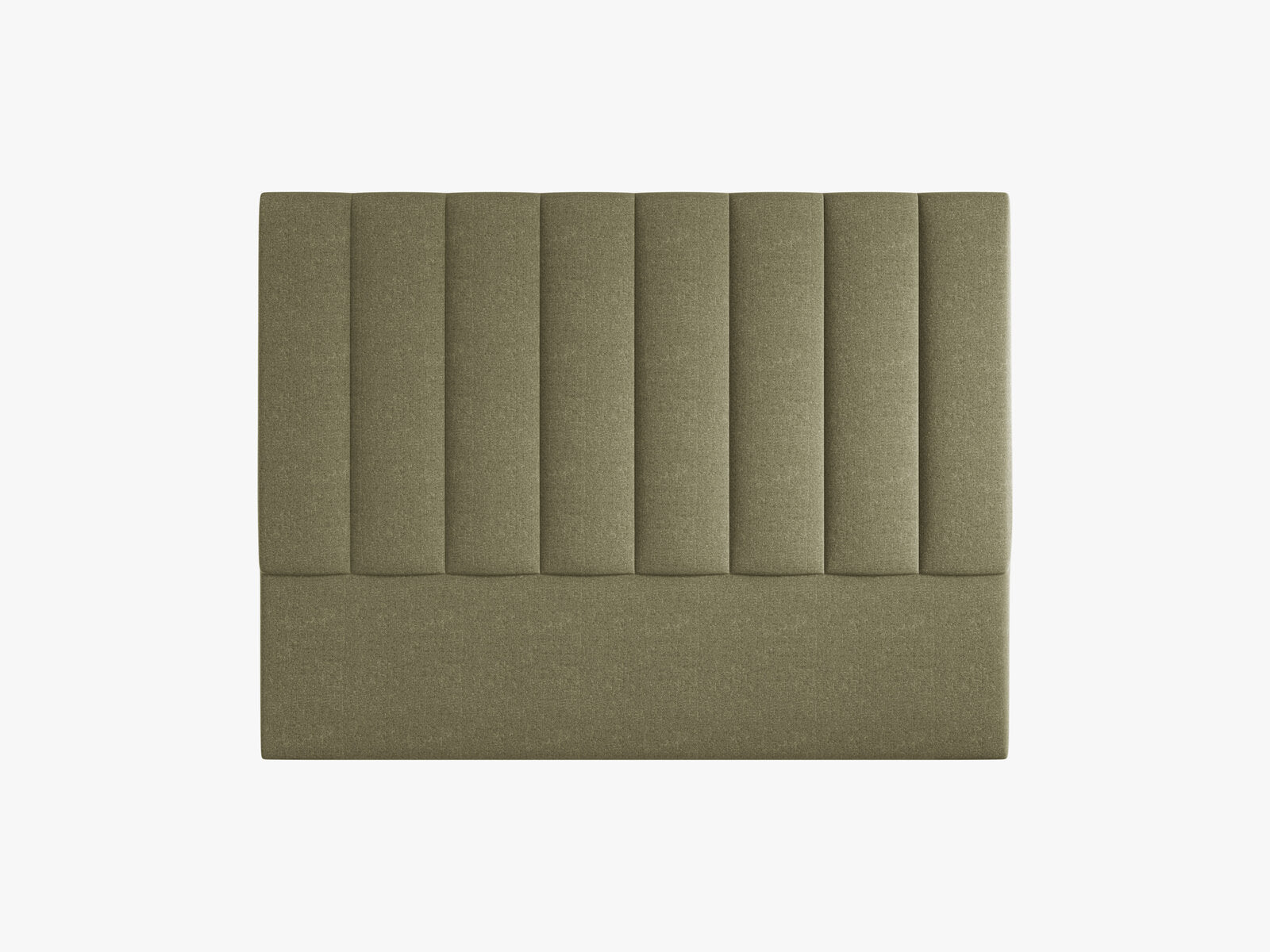 Micadoni Marl Polster-Kopfteil Chenille Eden Grün 160x120