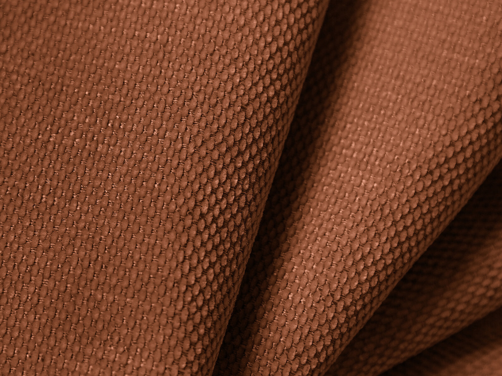 Micadoni Ecksofa Molino 6-Sitzer Rechts Strukturierter Stoff Rebel Orange