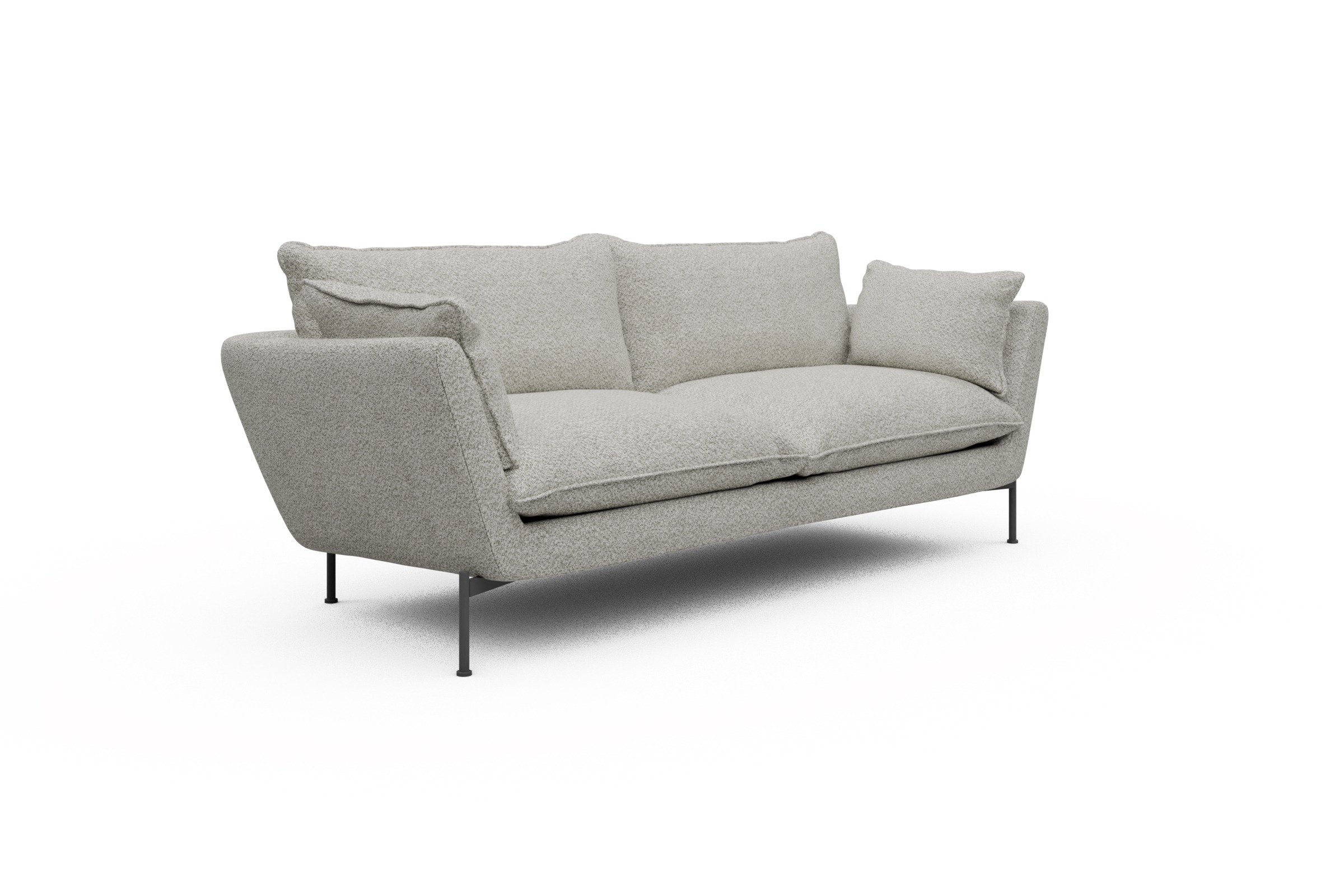 Sofa Anton PREMIUM 3-Sitzer Vanora-Warm-Sand