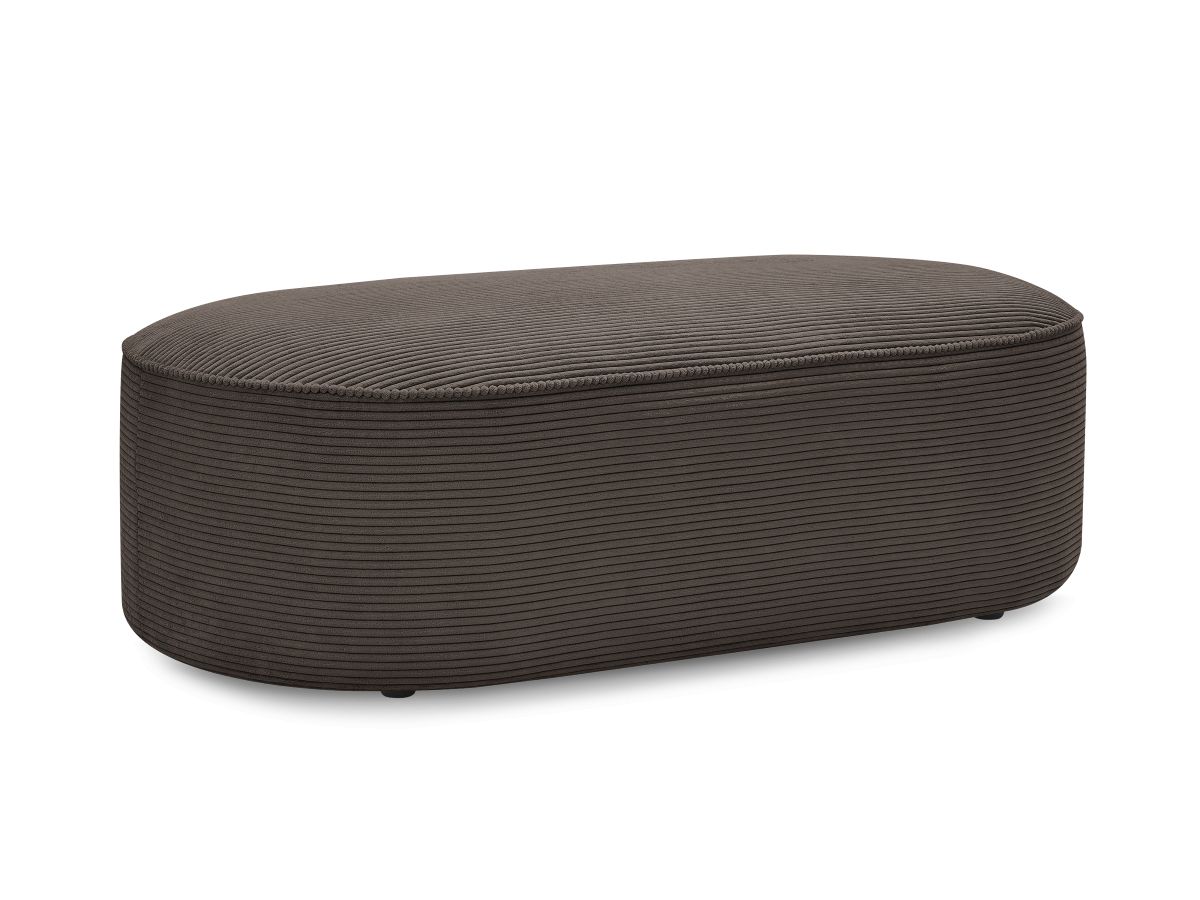 Bobochic Rousseau Pouf Cordsamt Braun