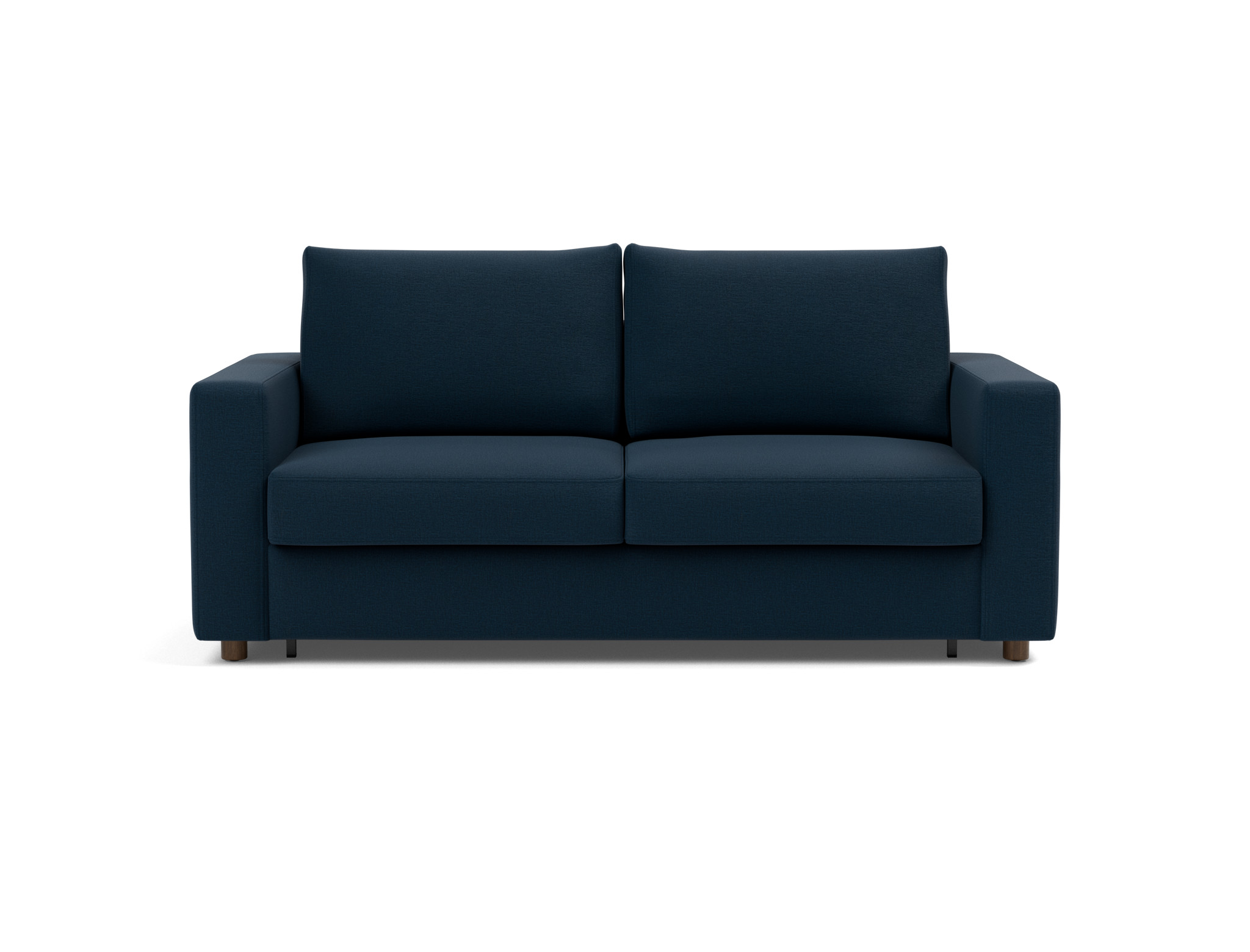Schlafsofa Neah mit Standard-Armlehnen 160 Flachgewebe Mixed Dance 528-Blue