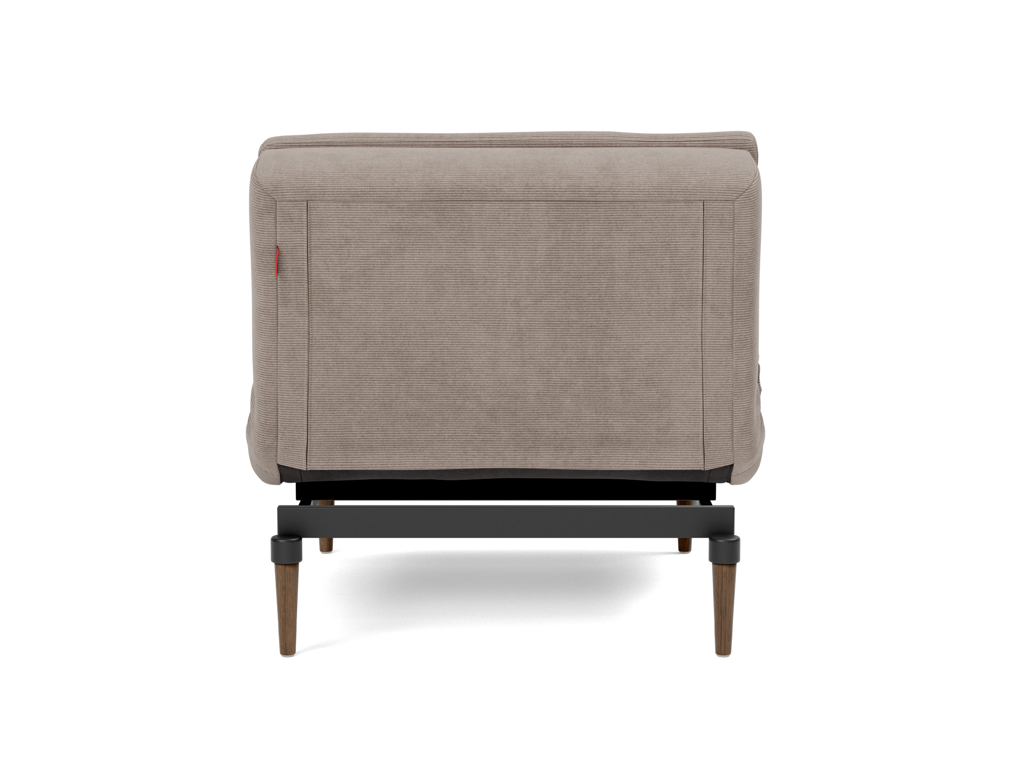 Sessel Dublexo Kord Cordufine 318-Beige Beine Styletto Eiche dunkel