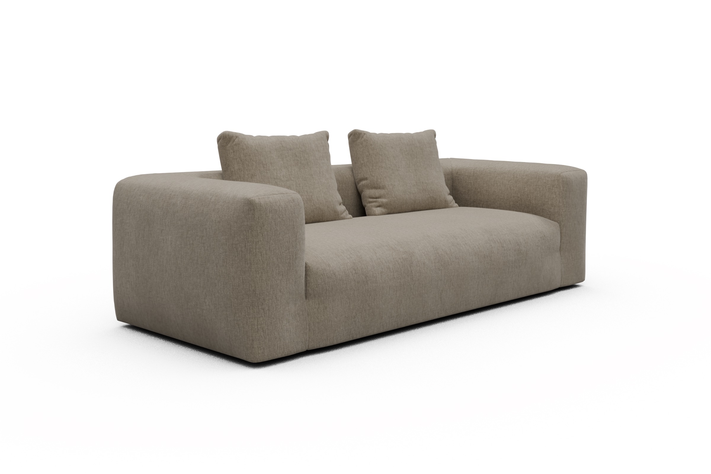 Sofa Fred 3-Sitzer Smooth-Beige