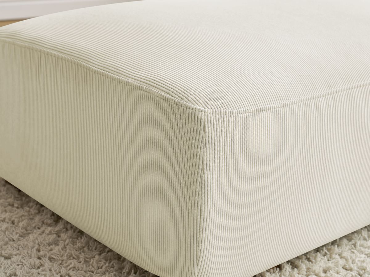 Bobochic Sidonie Pouf Cordsamt Beige