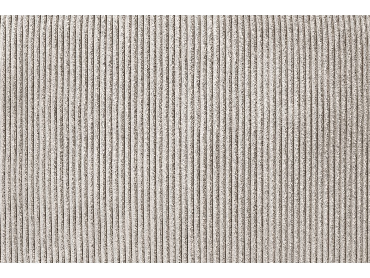 Bobochic Voltaire Ecksofa 322 × 268 cm Cordsamt Beige Ecke links