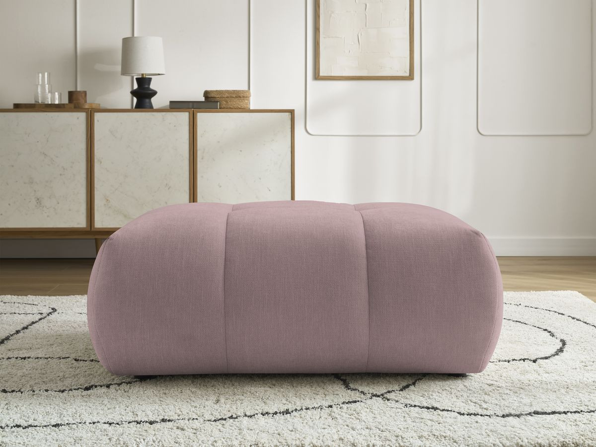 Bobochic Fuji Pouf Stoff Rosa
