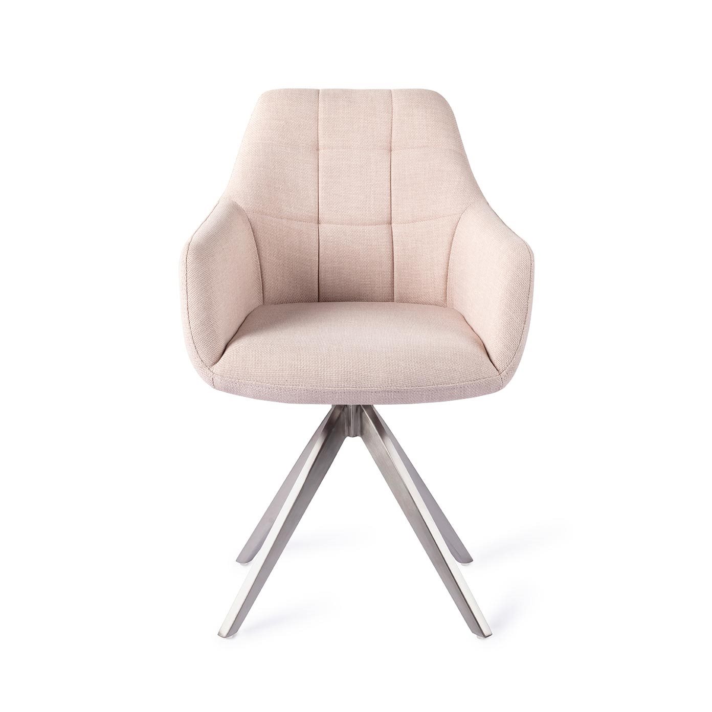 Jesper Home Esszimmerstuhl Noto Petal-Pink Turn Stahl moebelfaktor