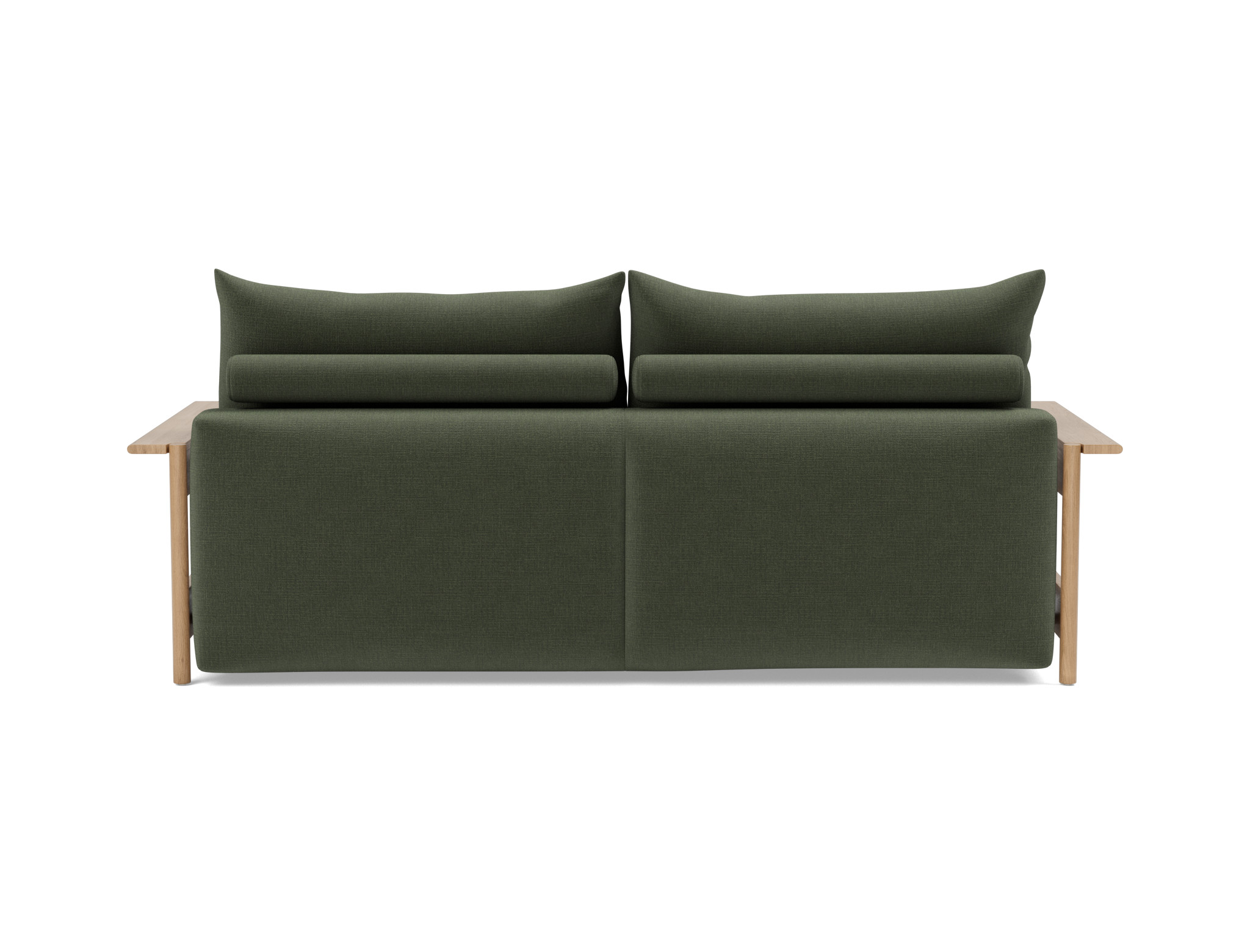 Schlafsofa Malloy Wood Chenille Esina 413-Olive-Green