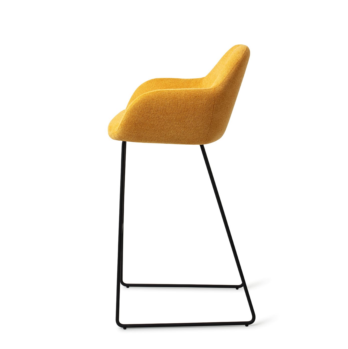 Jesper Home Barhocker Kushi Sweet-Corn Slide Schwarz Tresenhöhe (65cm)