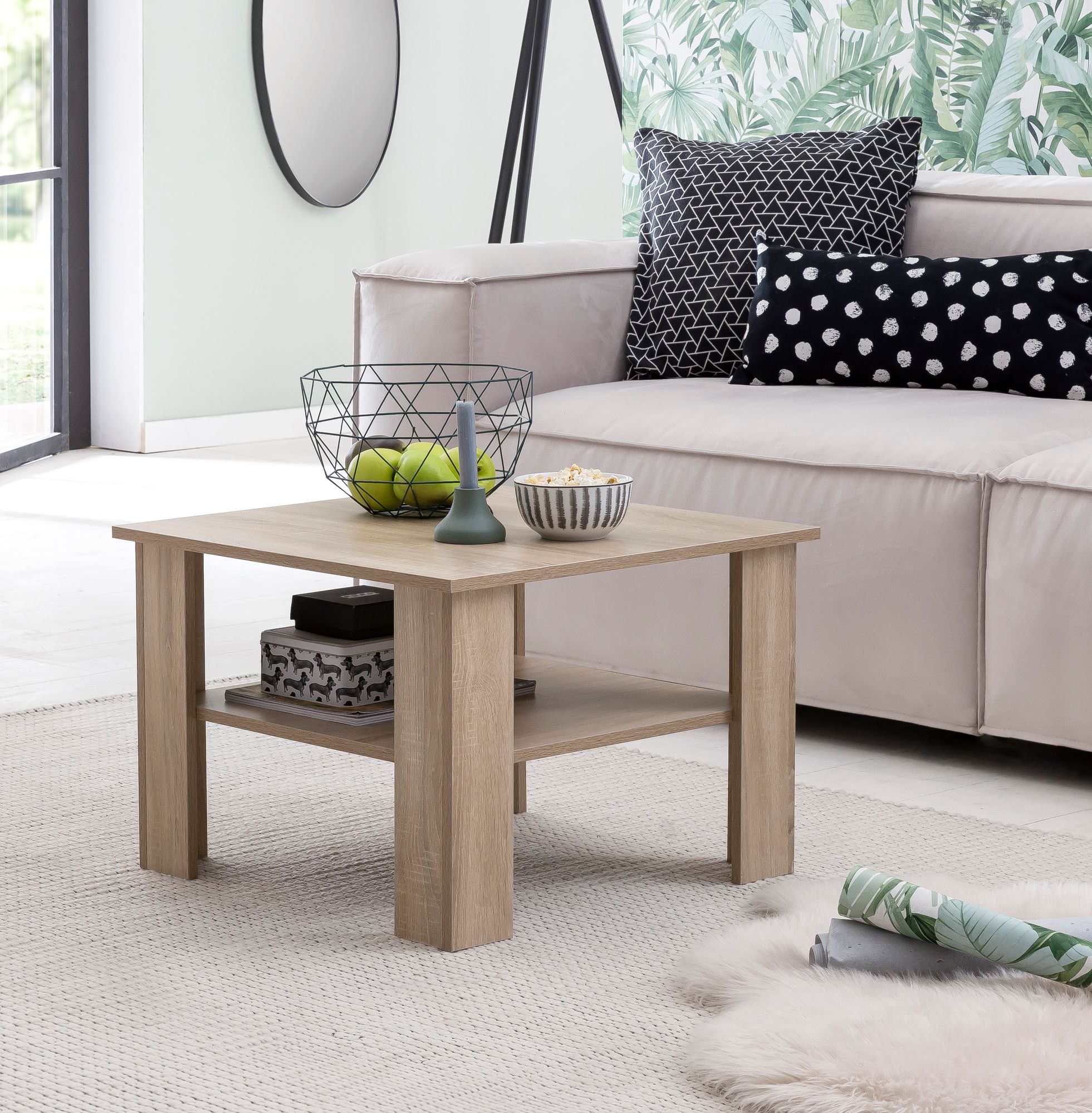 Couchtisch Flam Sonoma 60 × 60 × 42 cm