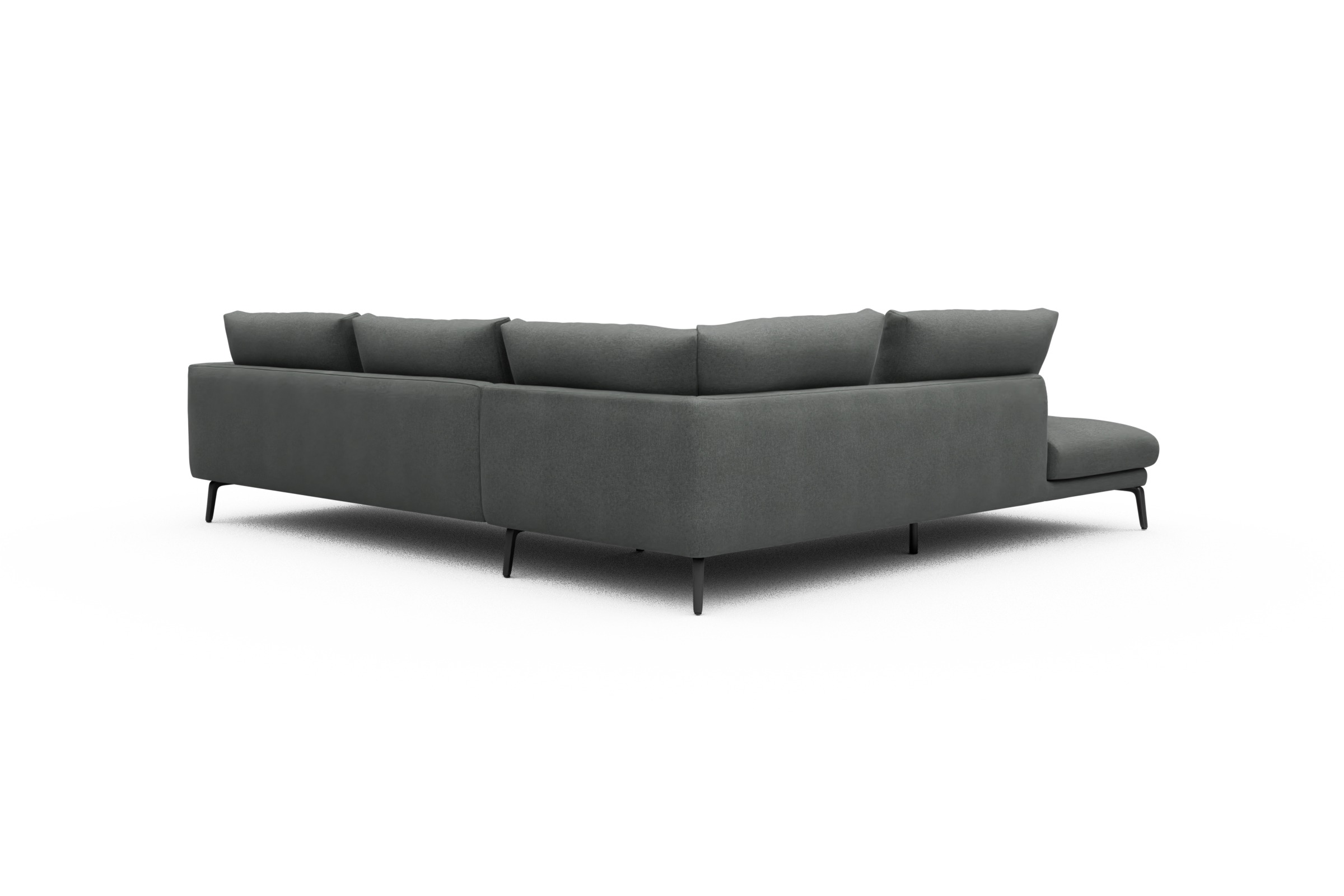 Ecksofa Karl Relax-Ecke links mit 2,5-Sitzer Satya-Steel
