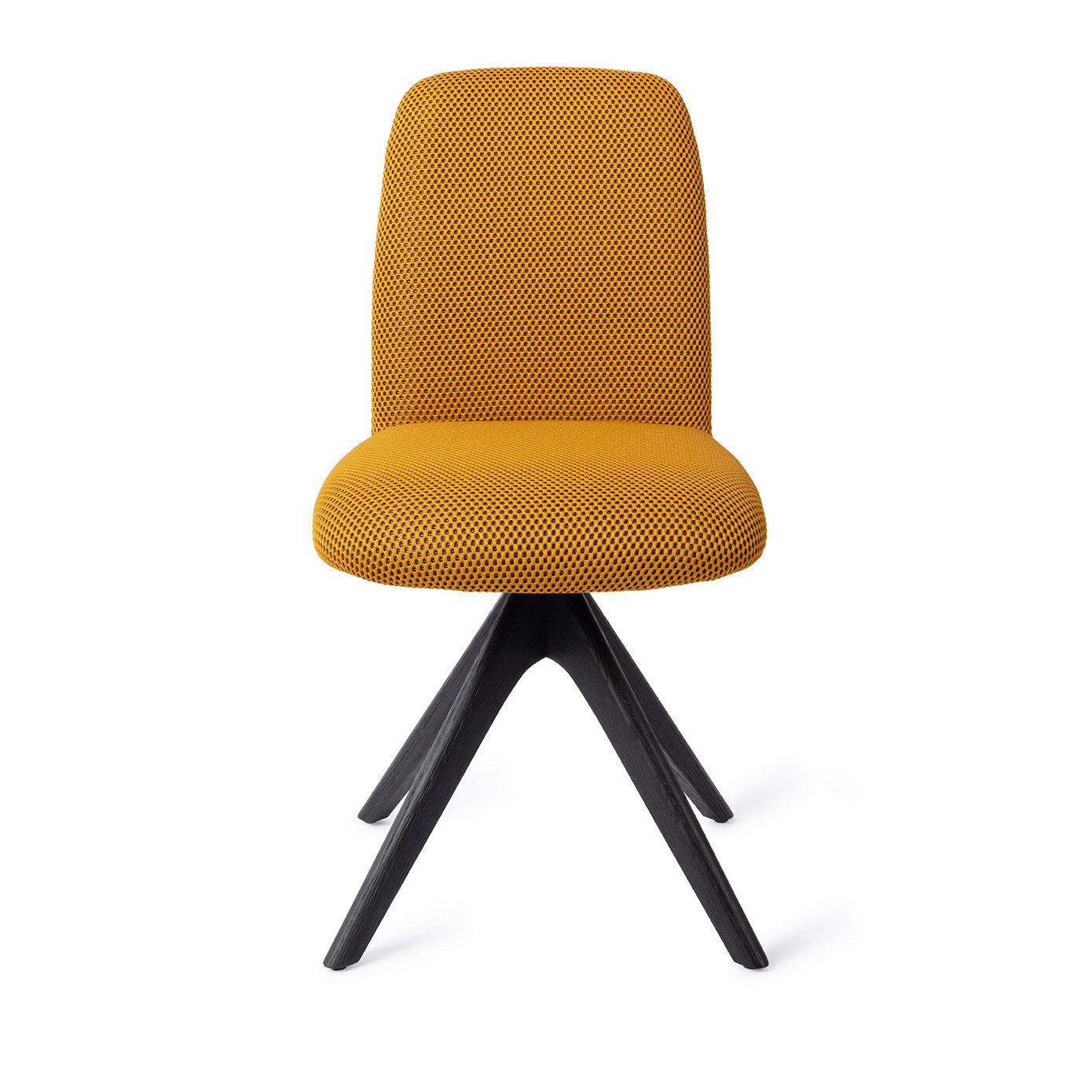 Jesper Home Esszimmerstuhl Taiwa Groovy Garam Revolve Eiche Schwarz
