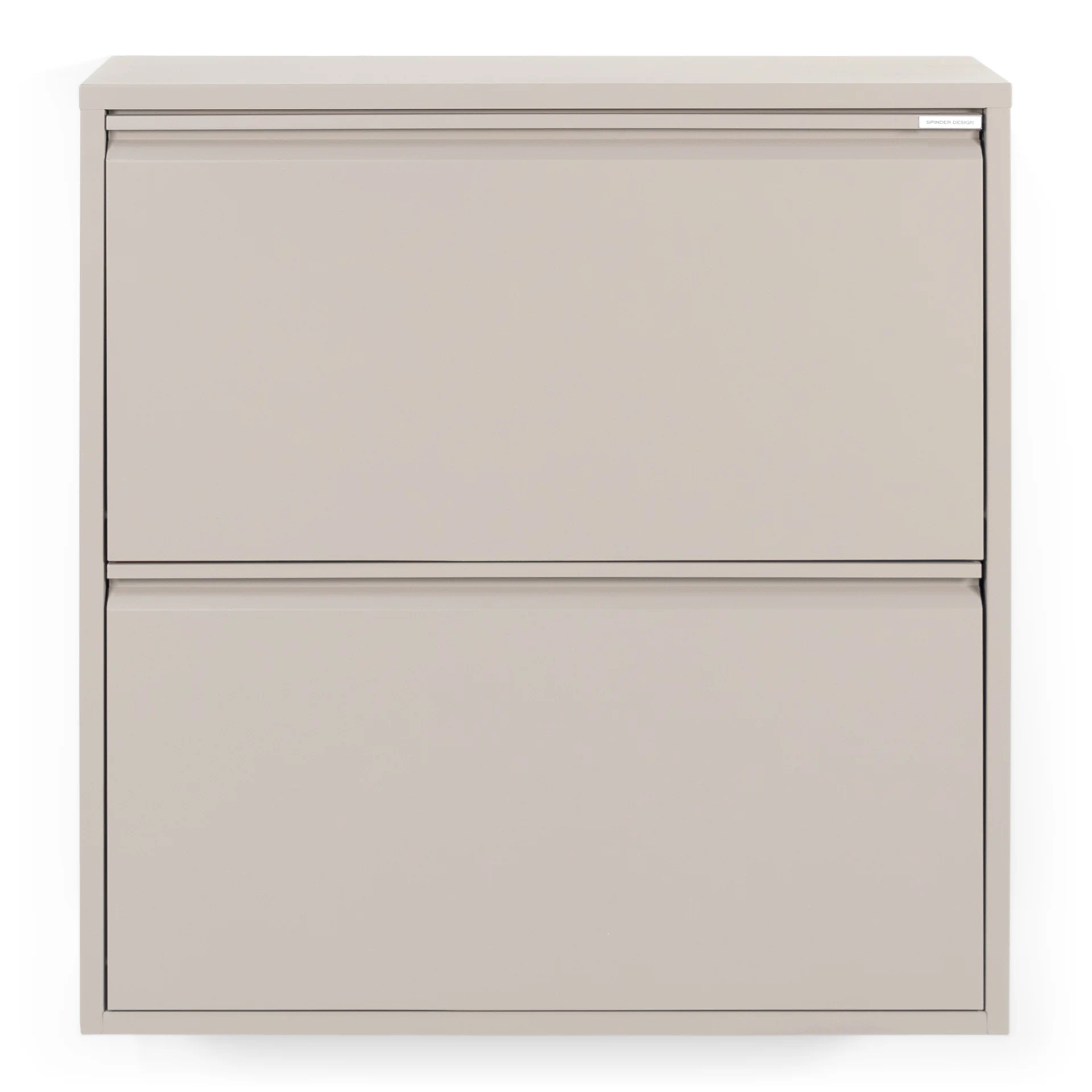 Spinder Design Billy 2 Schuhschrank Silky Taupe