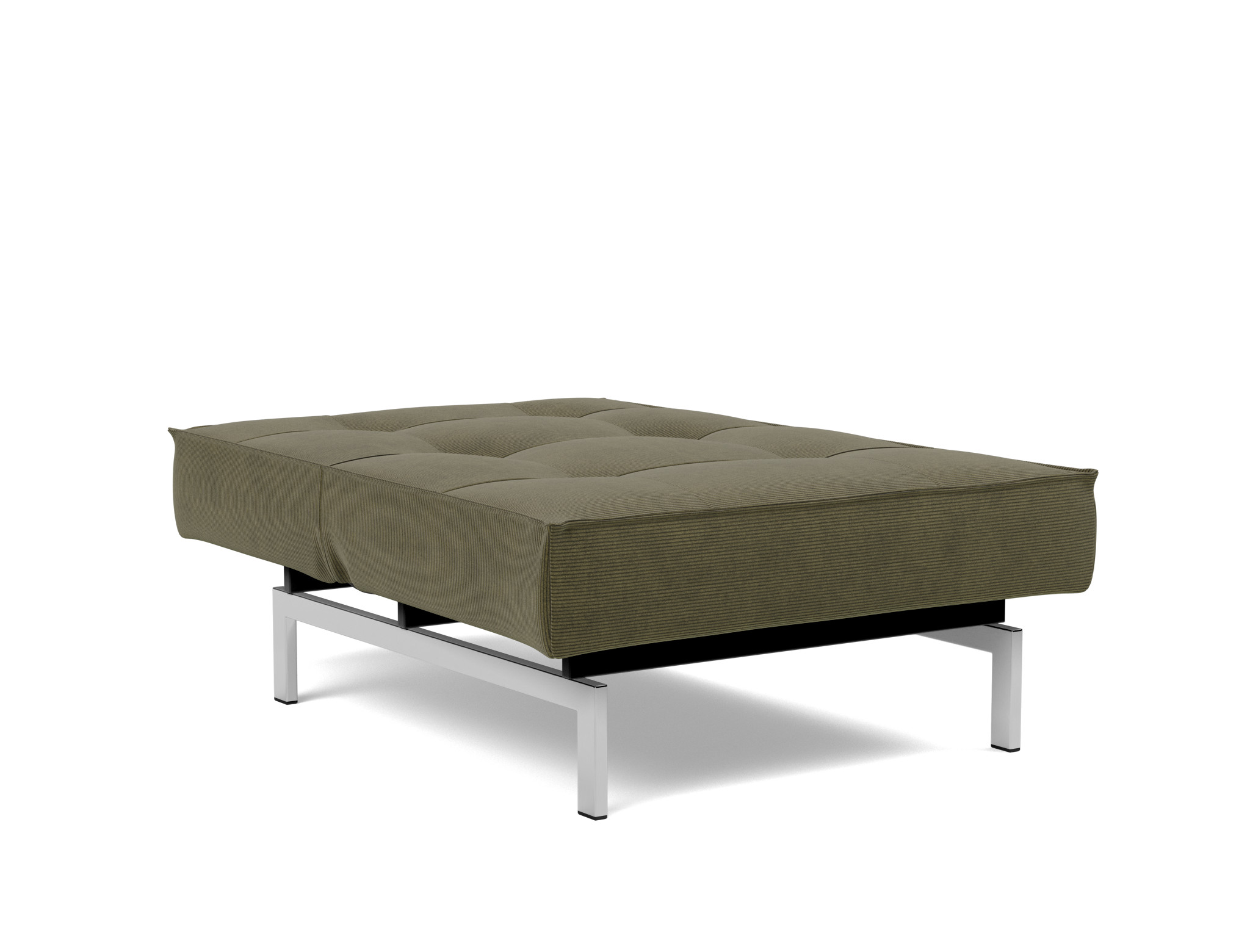 Sessel Splitback Kord Cordufine 316-Pine-Green Beine Chrom
