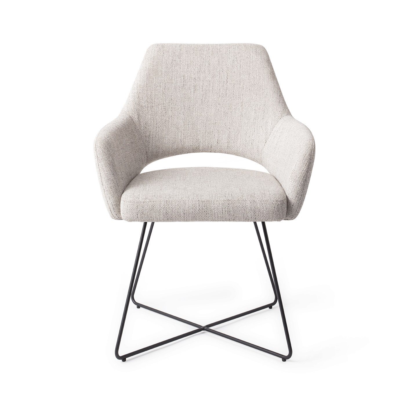 Jesper Home Esszimmerstuhl Yanai Pigeon Cross Schwarz moebelfaktor