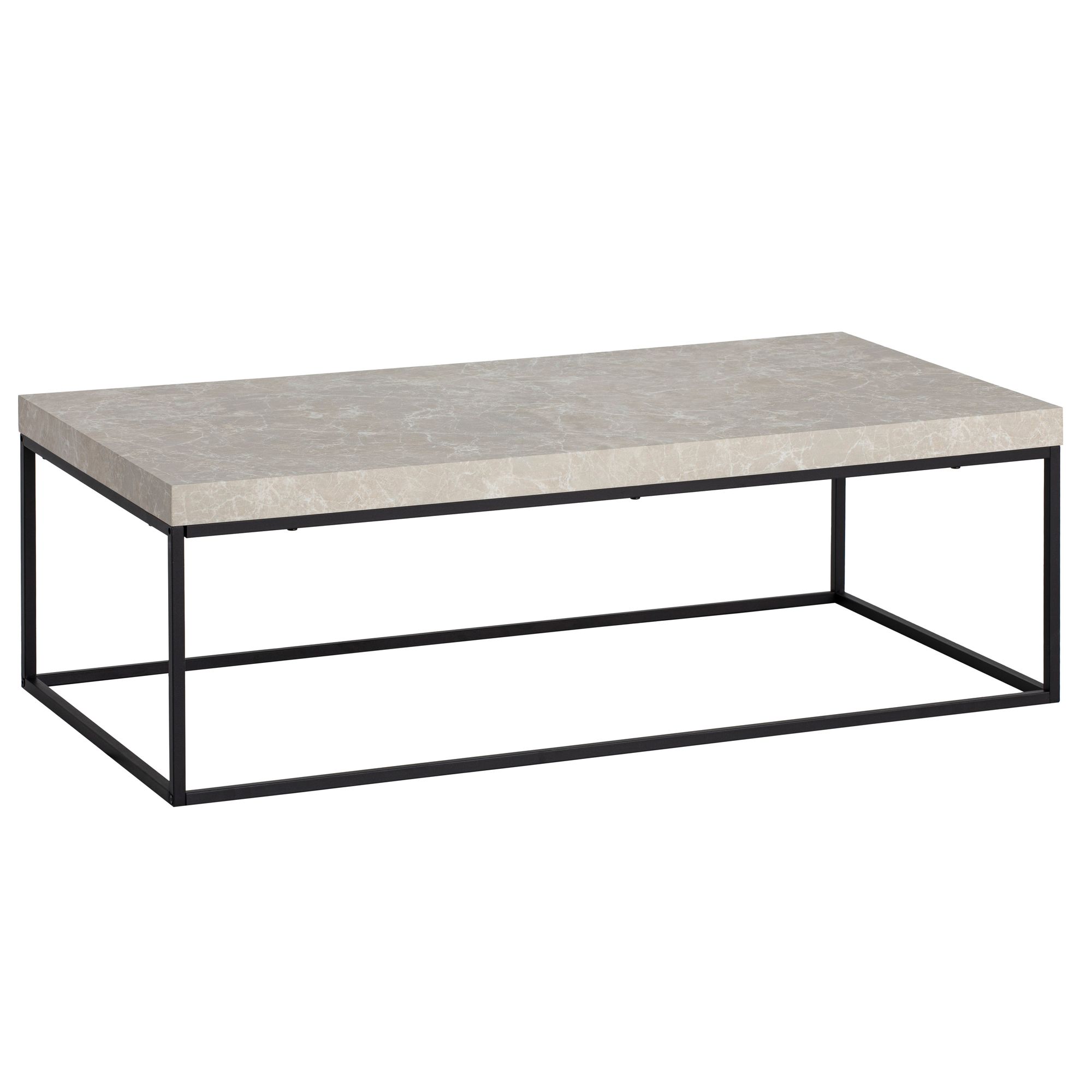 Couchtisch Flekke Beige 120 × 60 × 38 cm