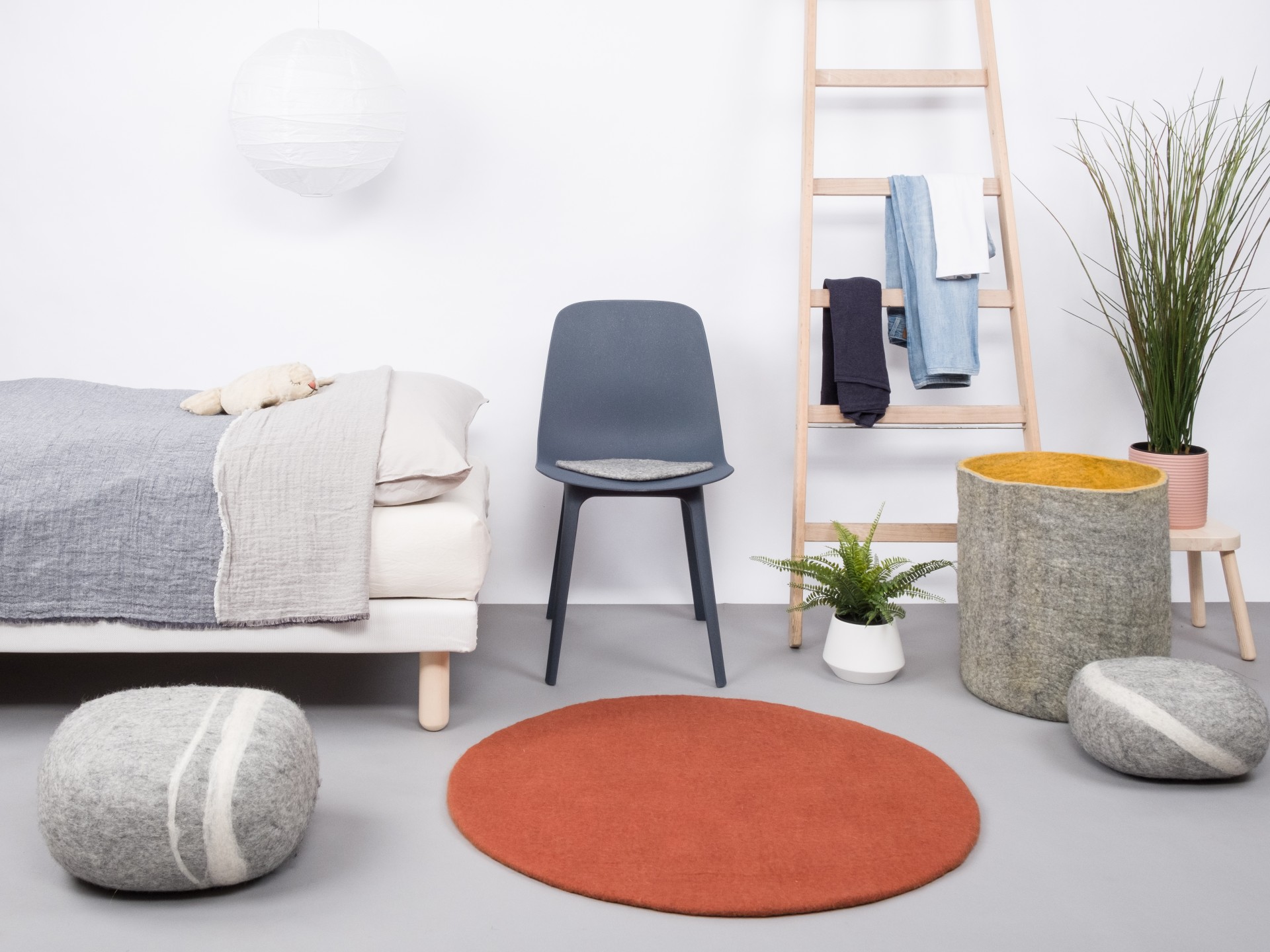 myfelt Lora Filzteppich - 120 cm