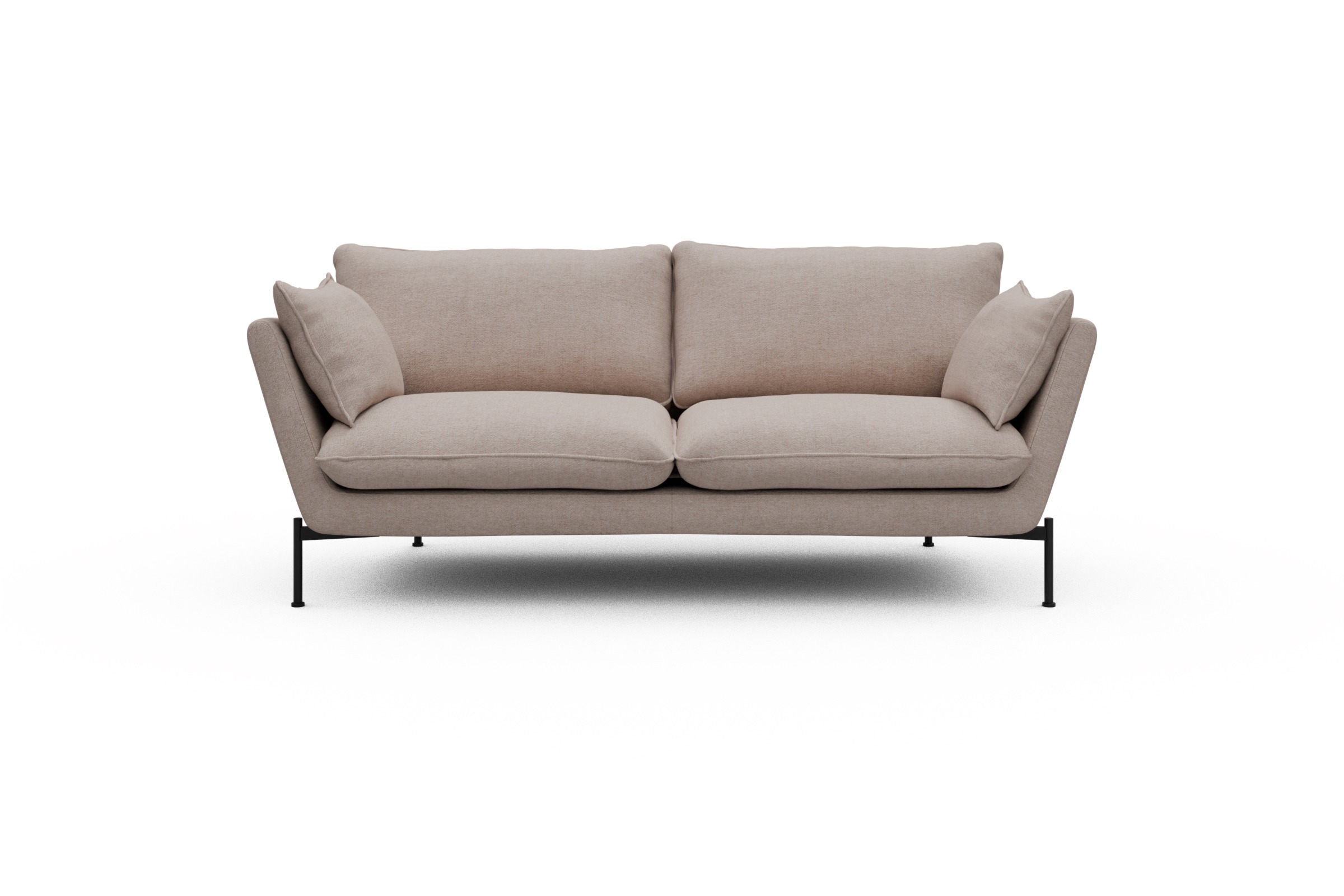 Skandi Home Sofa Anton 2-Sitzer Weda-Sand moebelfaktor