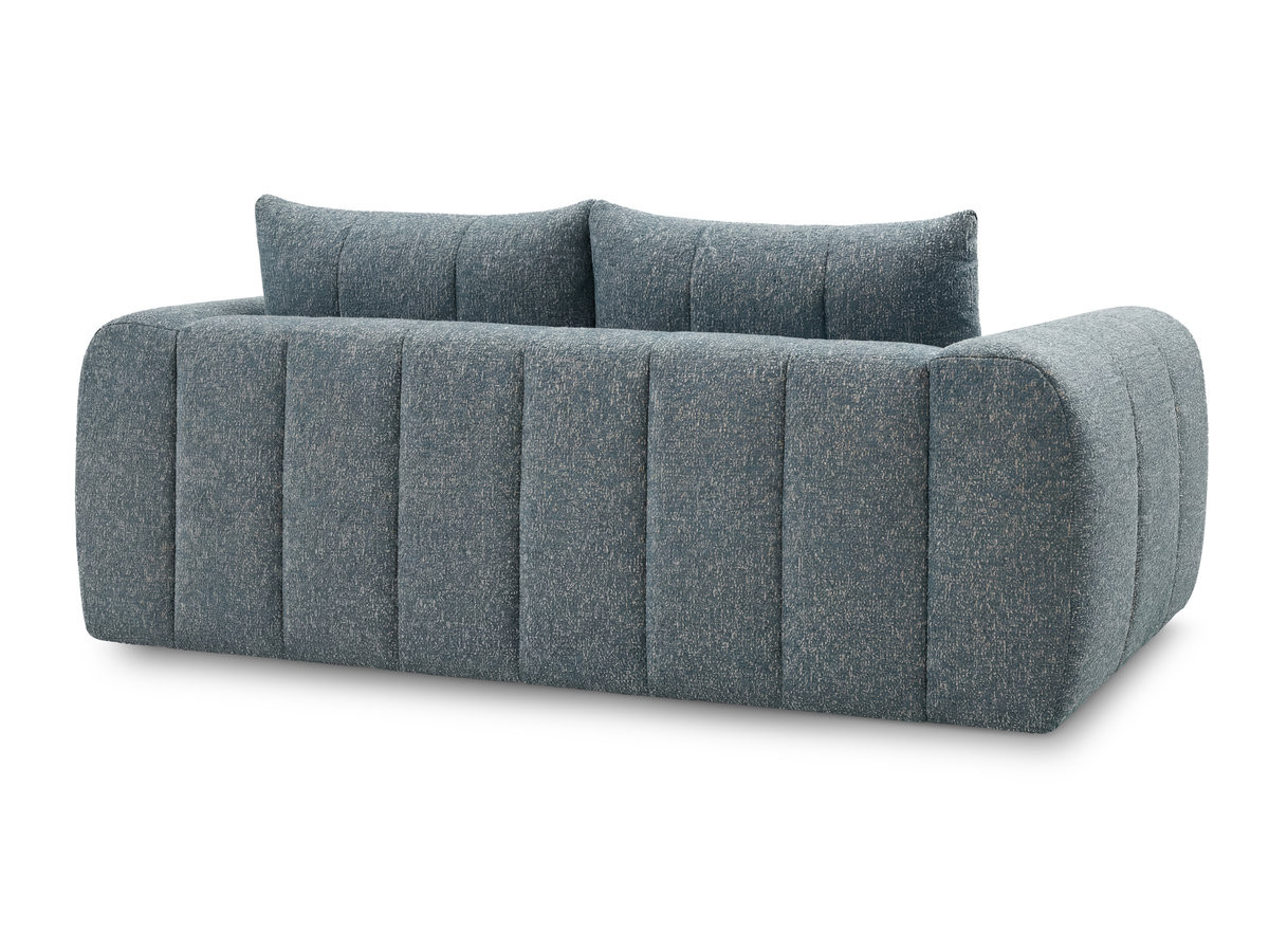 Bobochic Nesty Sofa 3-Sitzer Melange-Stoff Blau