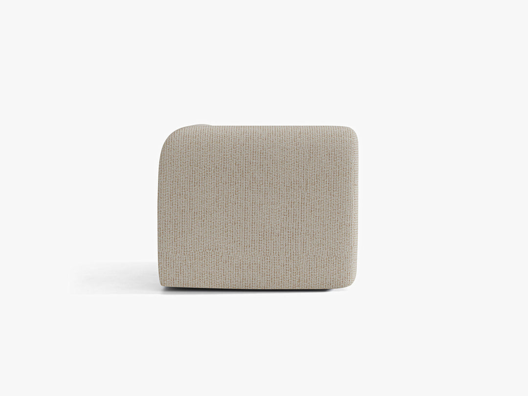 Micadoni Neo Eckmodul Chenille SILENCIO Helles Beige